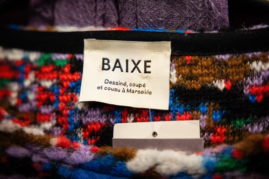Reportage et portrait de BAIXE dans le cadre du label "Fabrique à Marseille", le 17 fevrier 2025. Clement Mahoudeau pour la mairie de Marseille