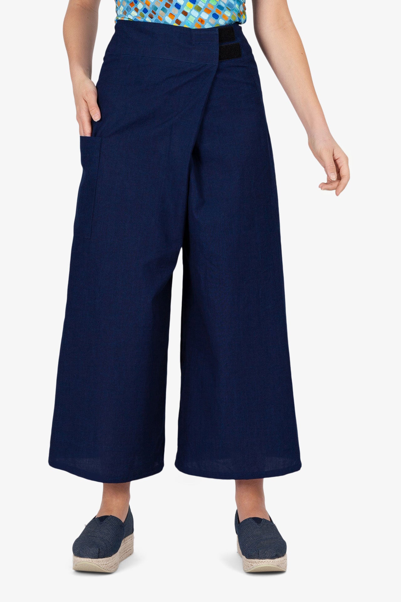Chinese Blue Bali Pants