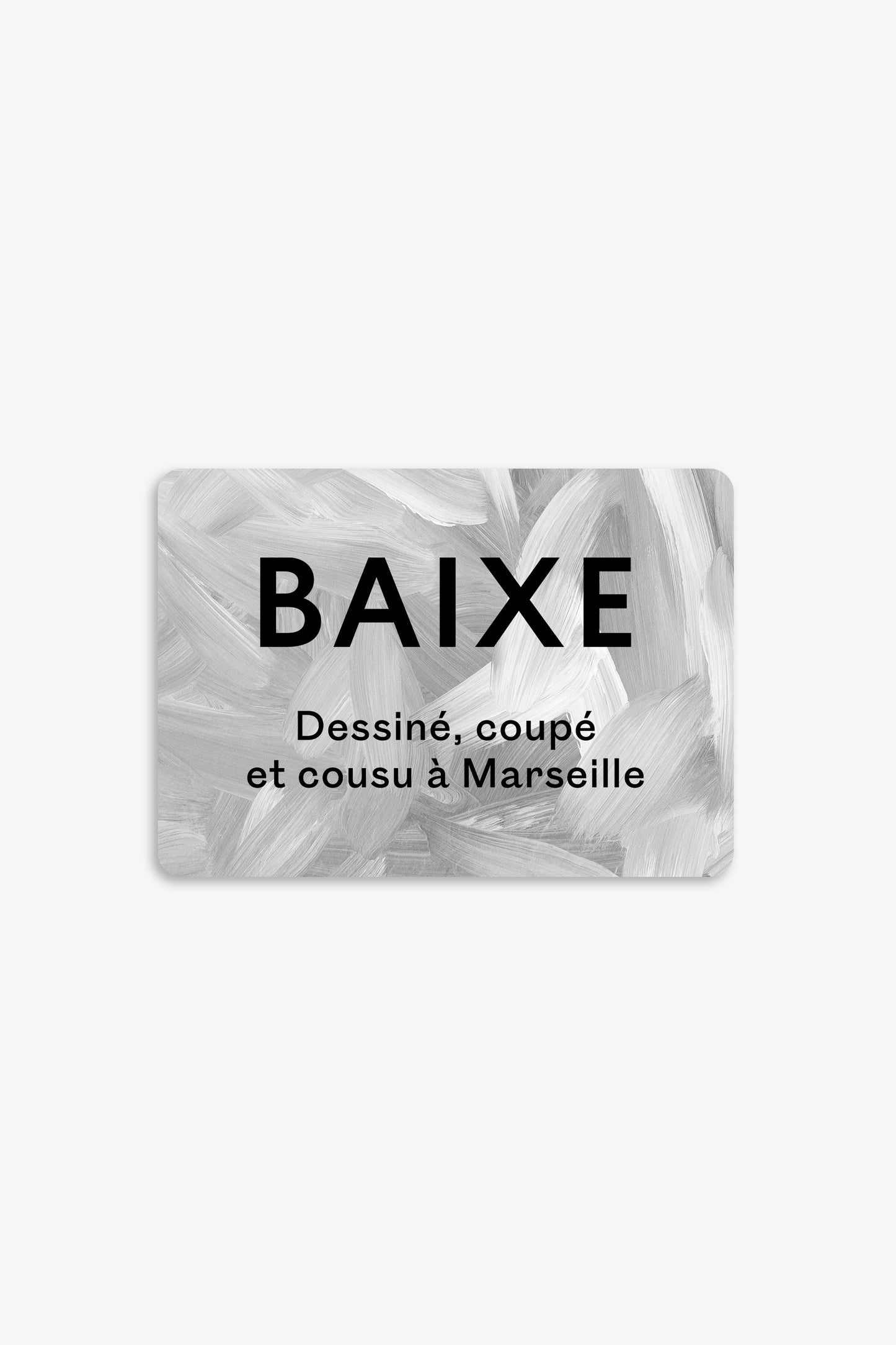 Carte cadeau BAIXE