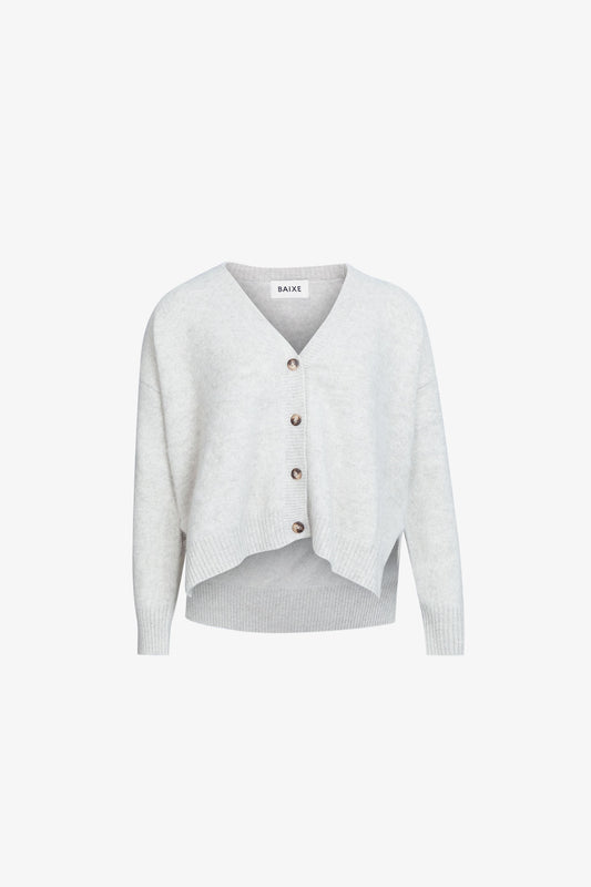 Gilet Boutonne Raccoon Cailloux