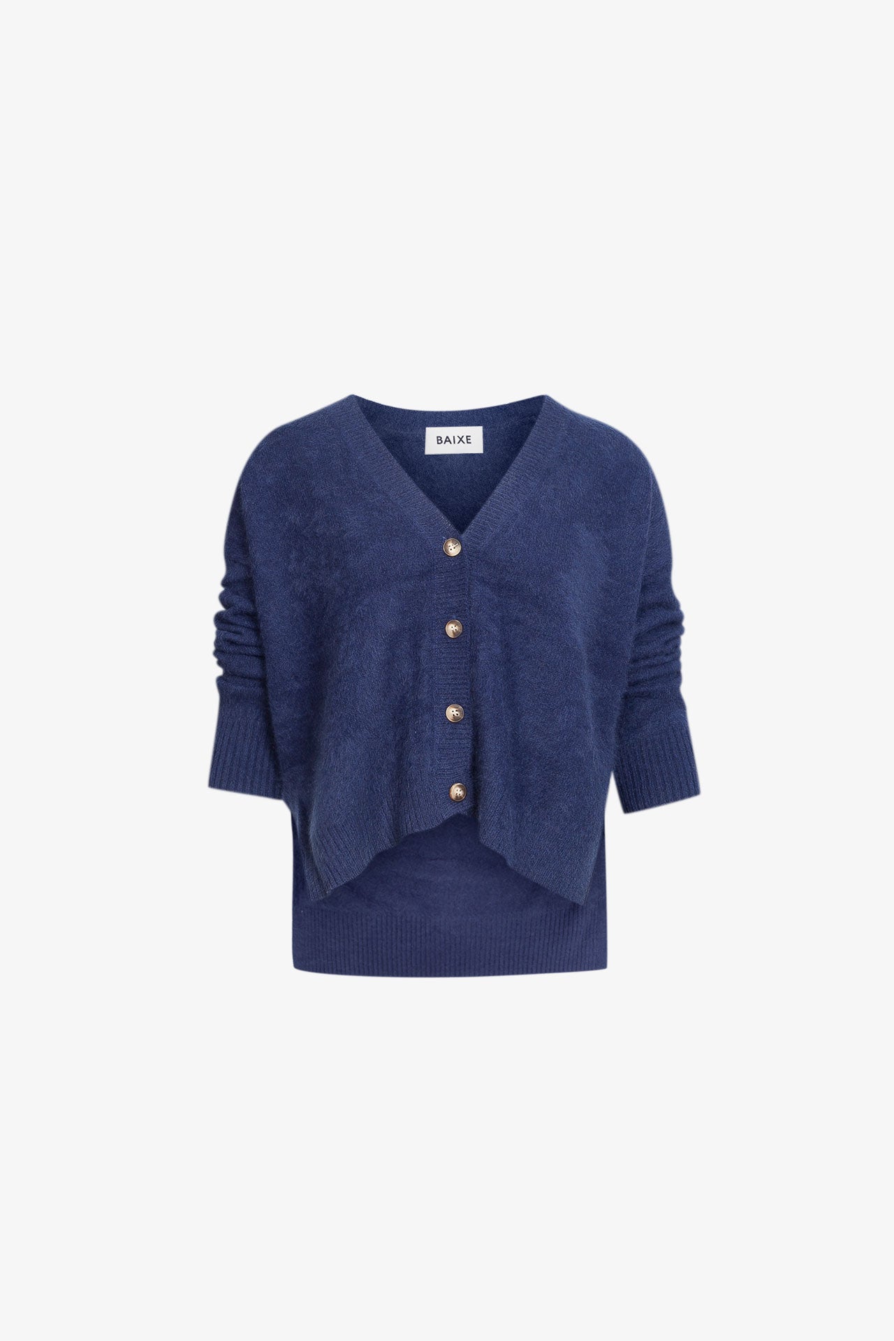 Gilet Boutonne Raccoon Bleu Twilight