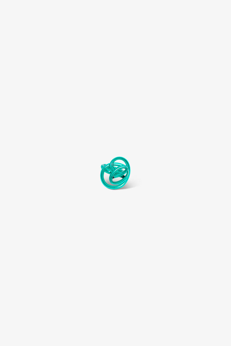 Bague Zig Shiny - Vert lagon