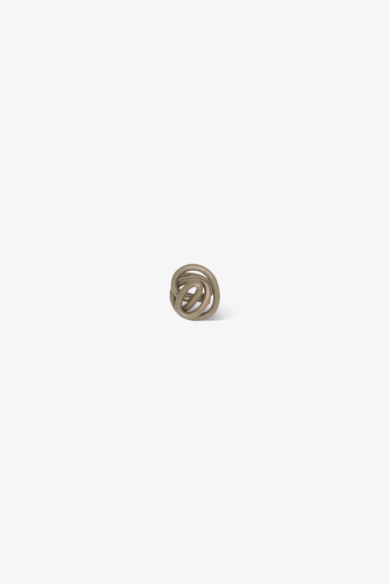 Bague Zig Mat - Sable doré