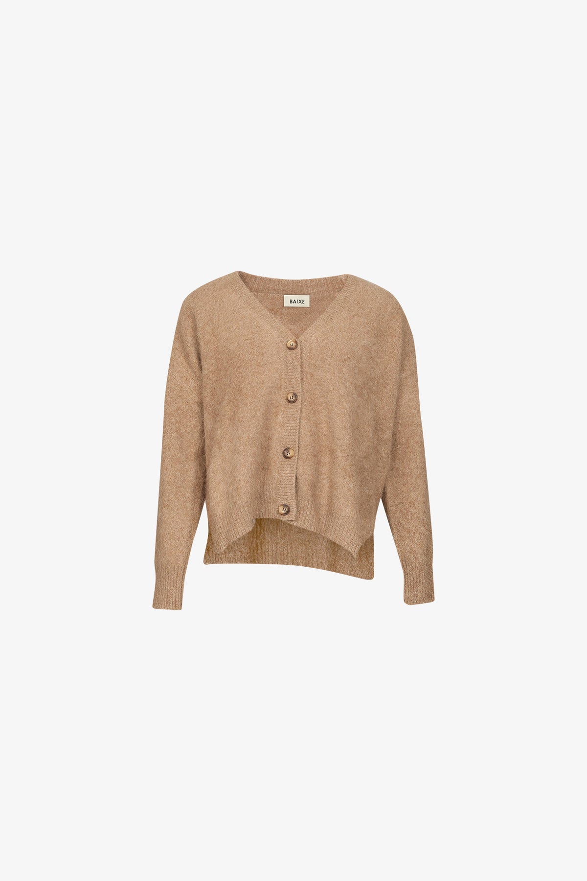 Gilet Boutonné fendu Raccoon - Café Latte