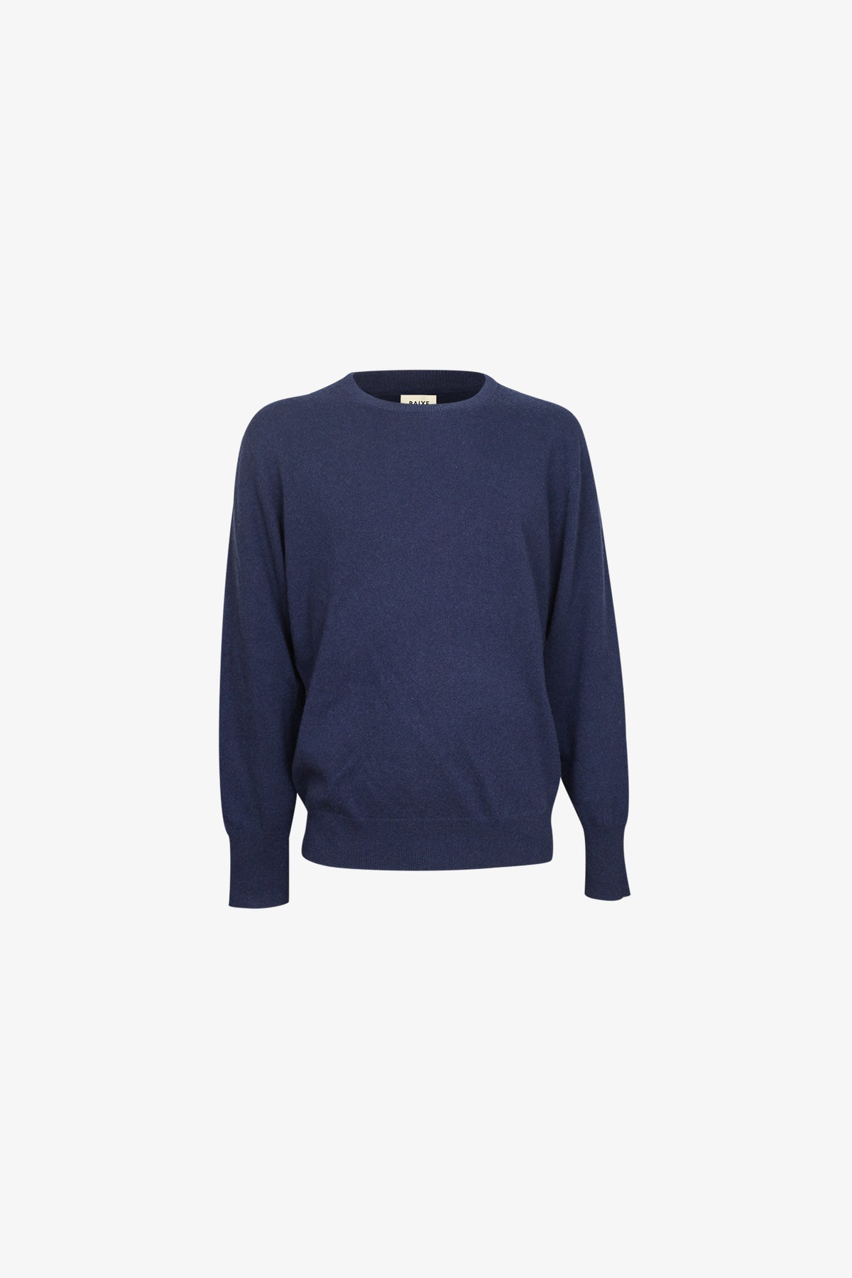 Pull Ras De Cou Cachemire - Bleu Ink