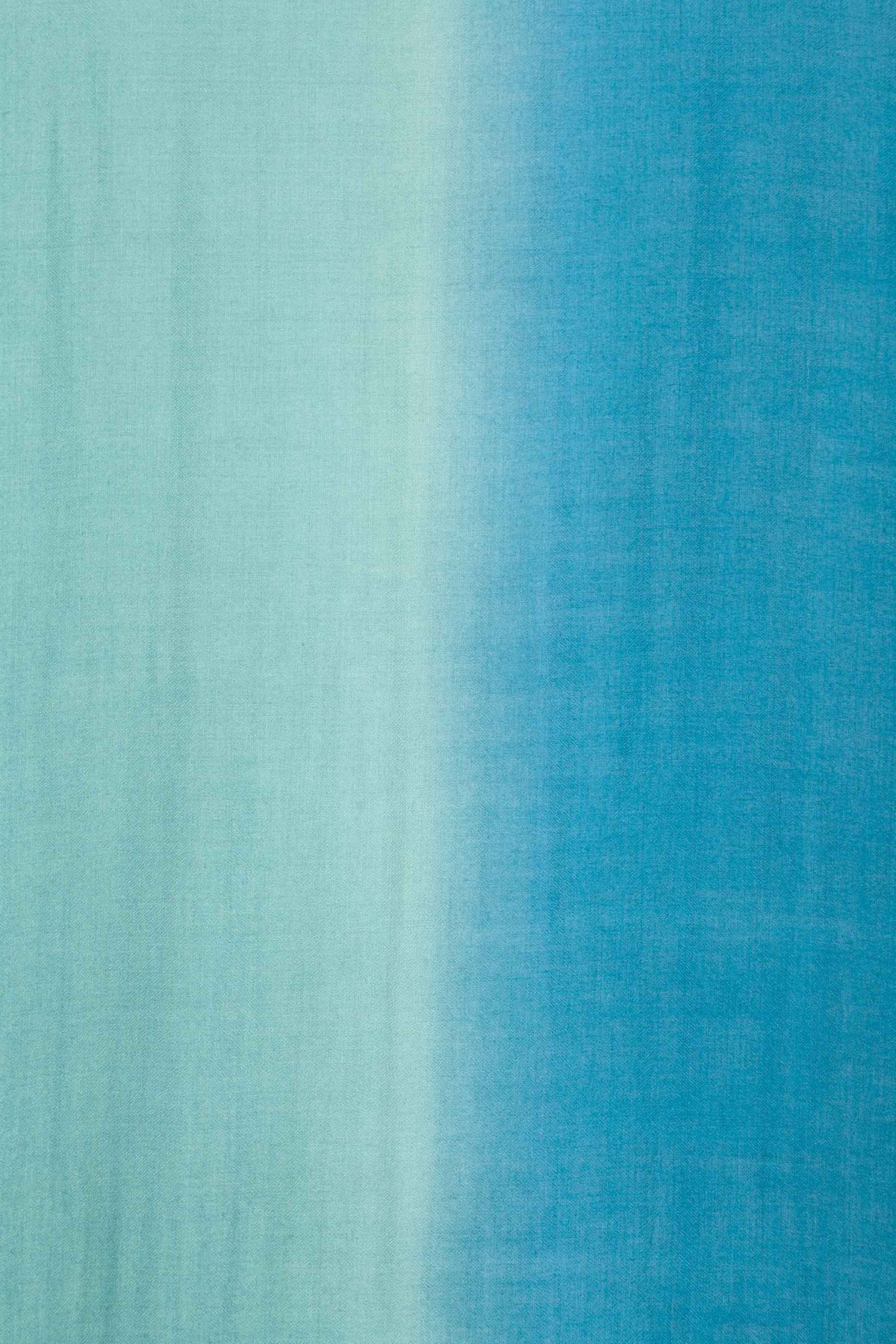 Echarpe Dégradé Bleu Céladon - Laine & soie