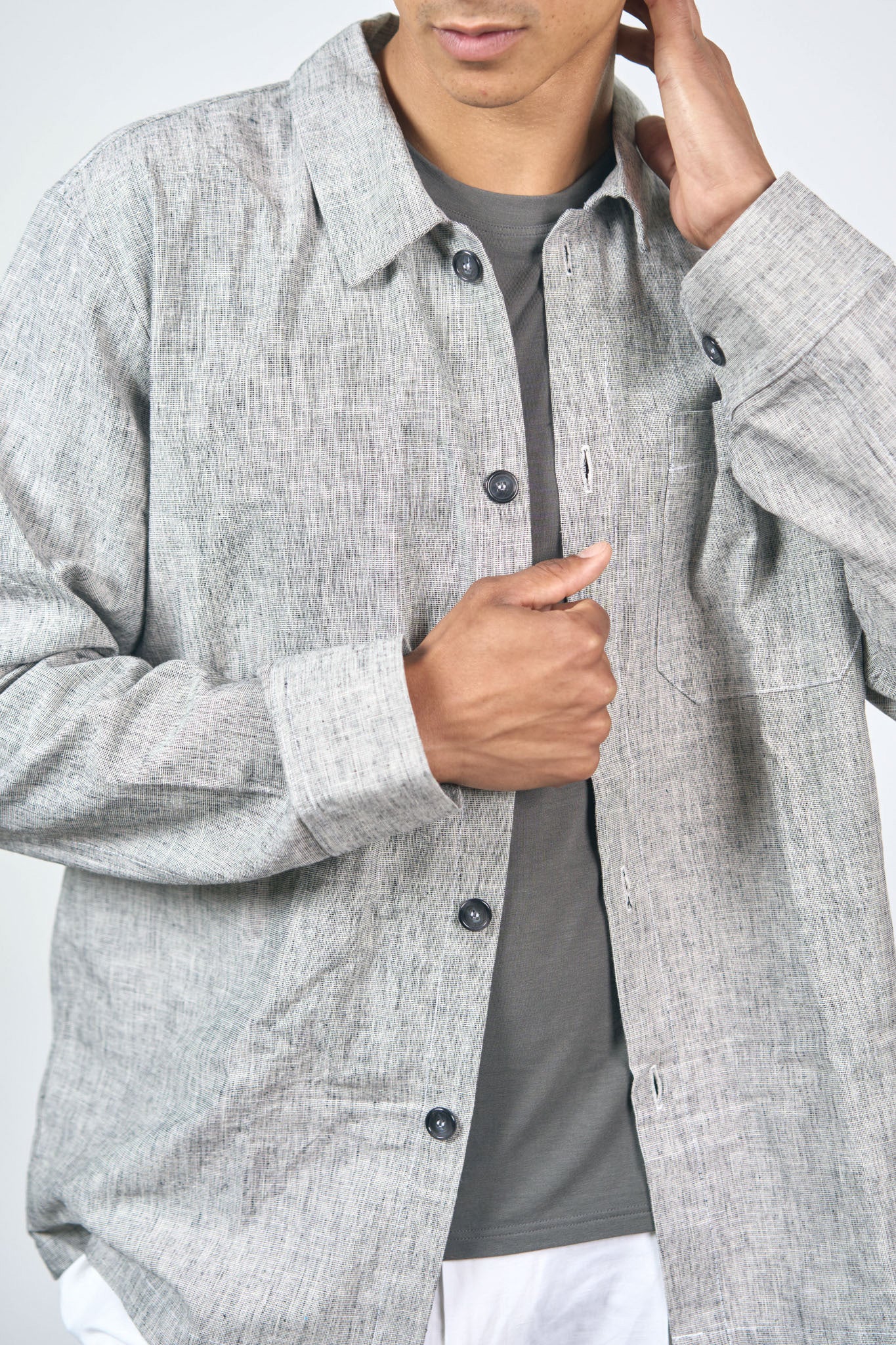 T-shirt Bambou Gris