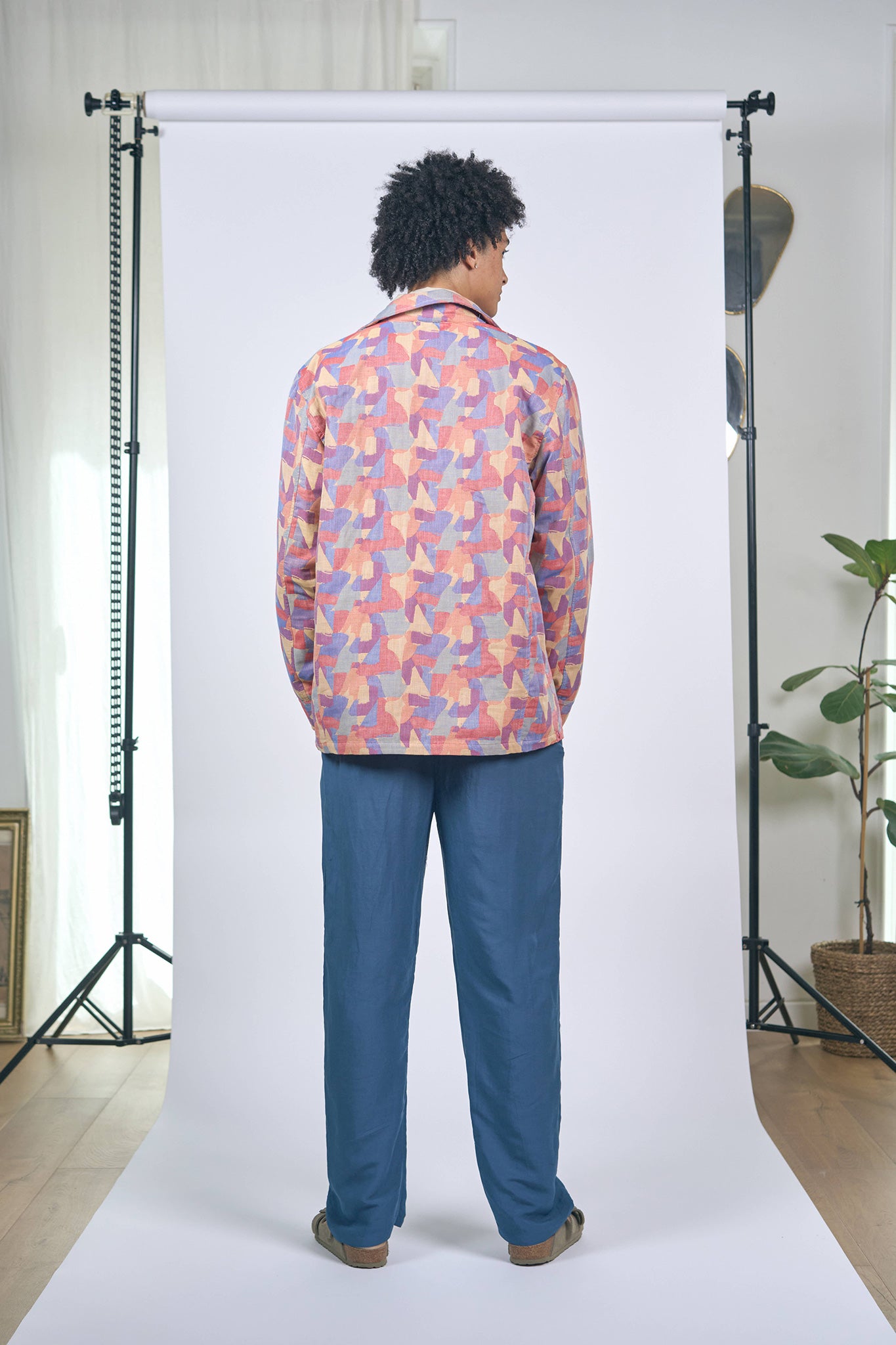 Surchemise Géométrique Pastel