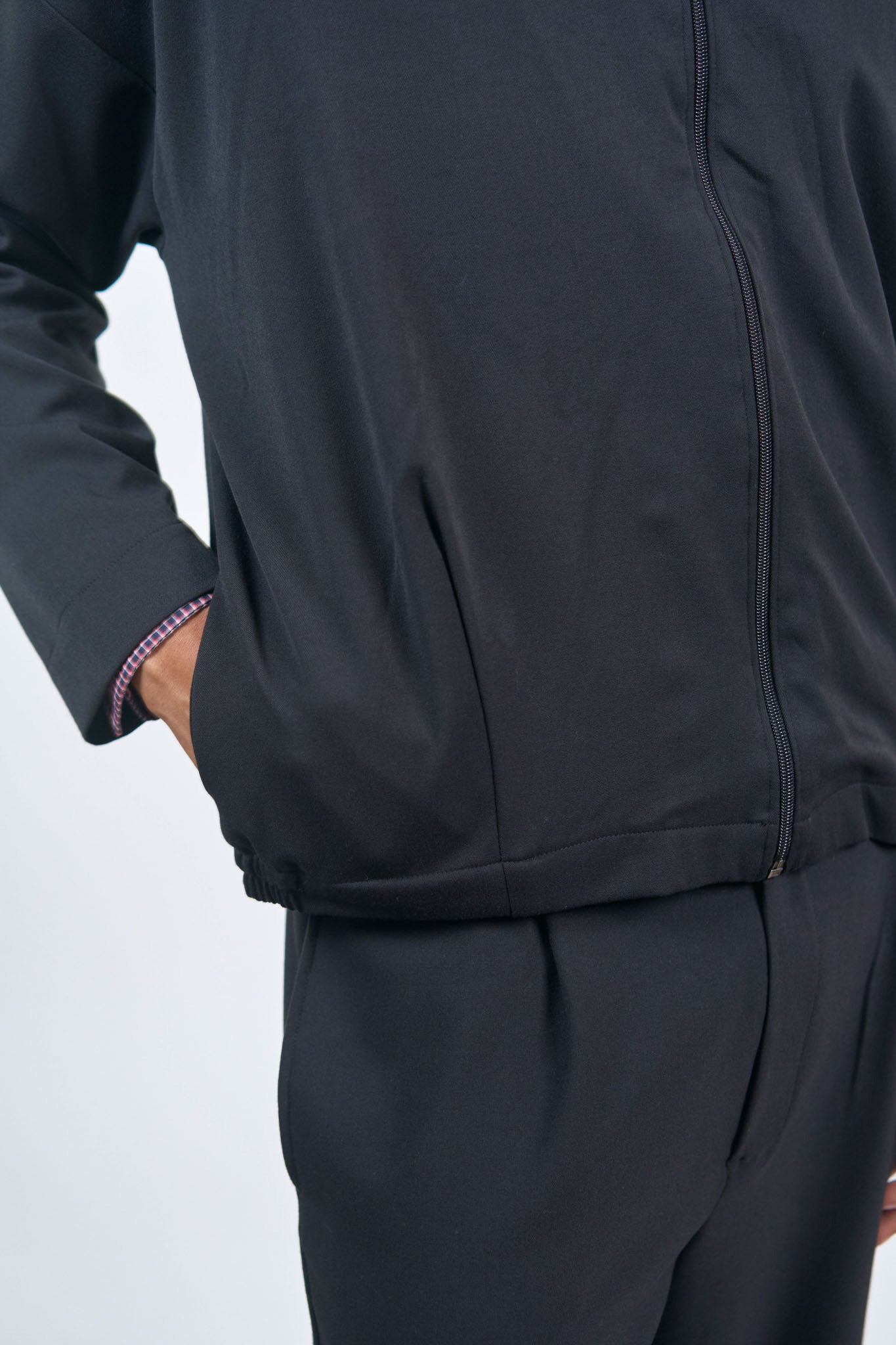 Veste Pondy Gabardine Noire