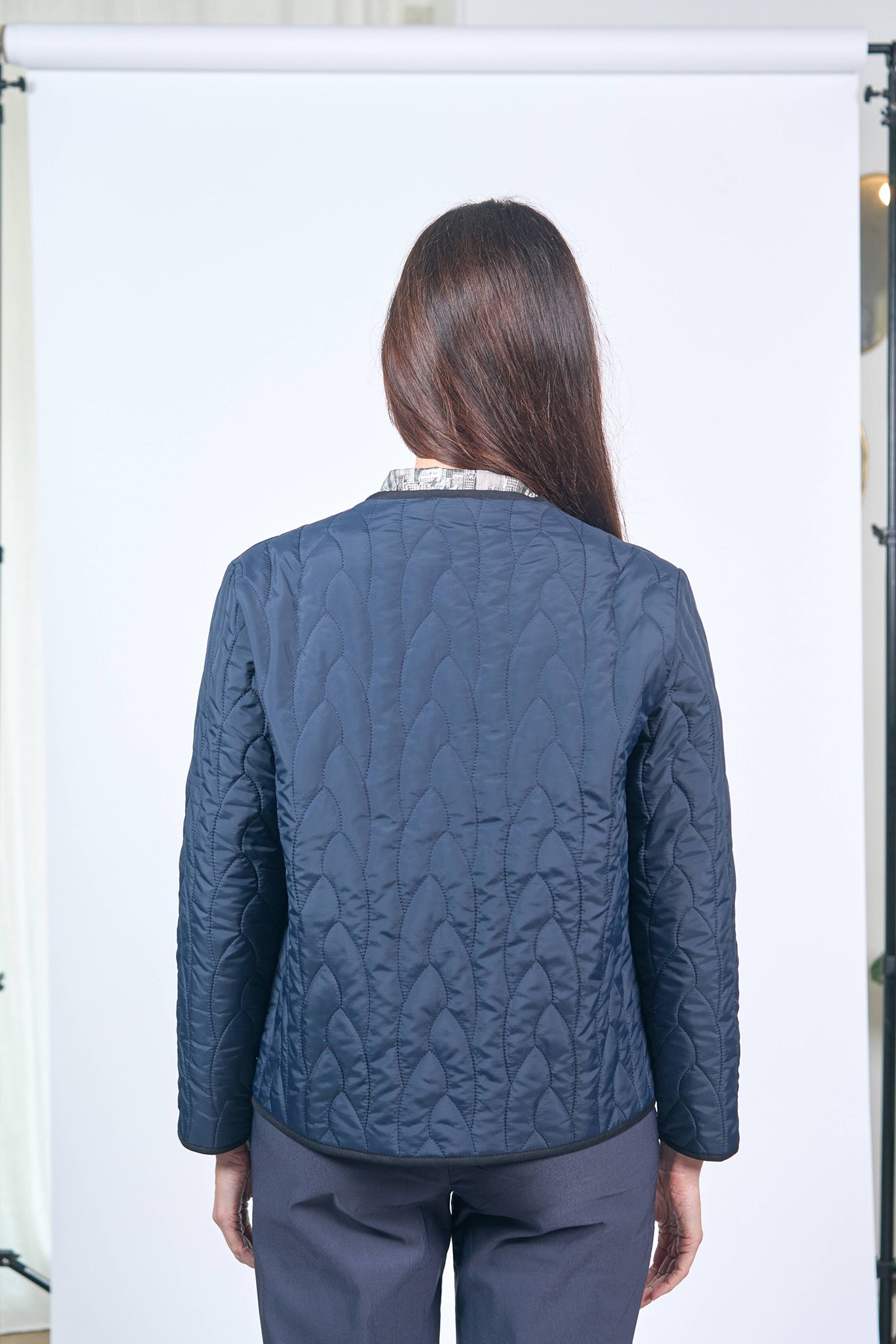 Veste Chacha Ouatiné Marine