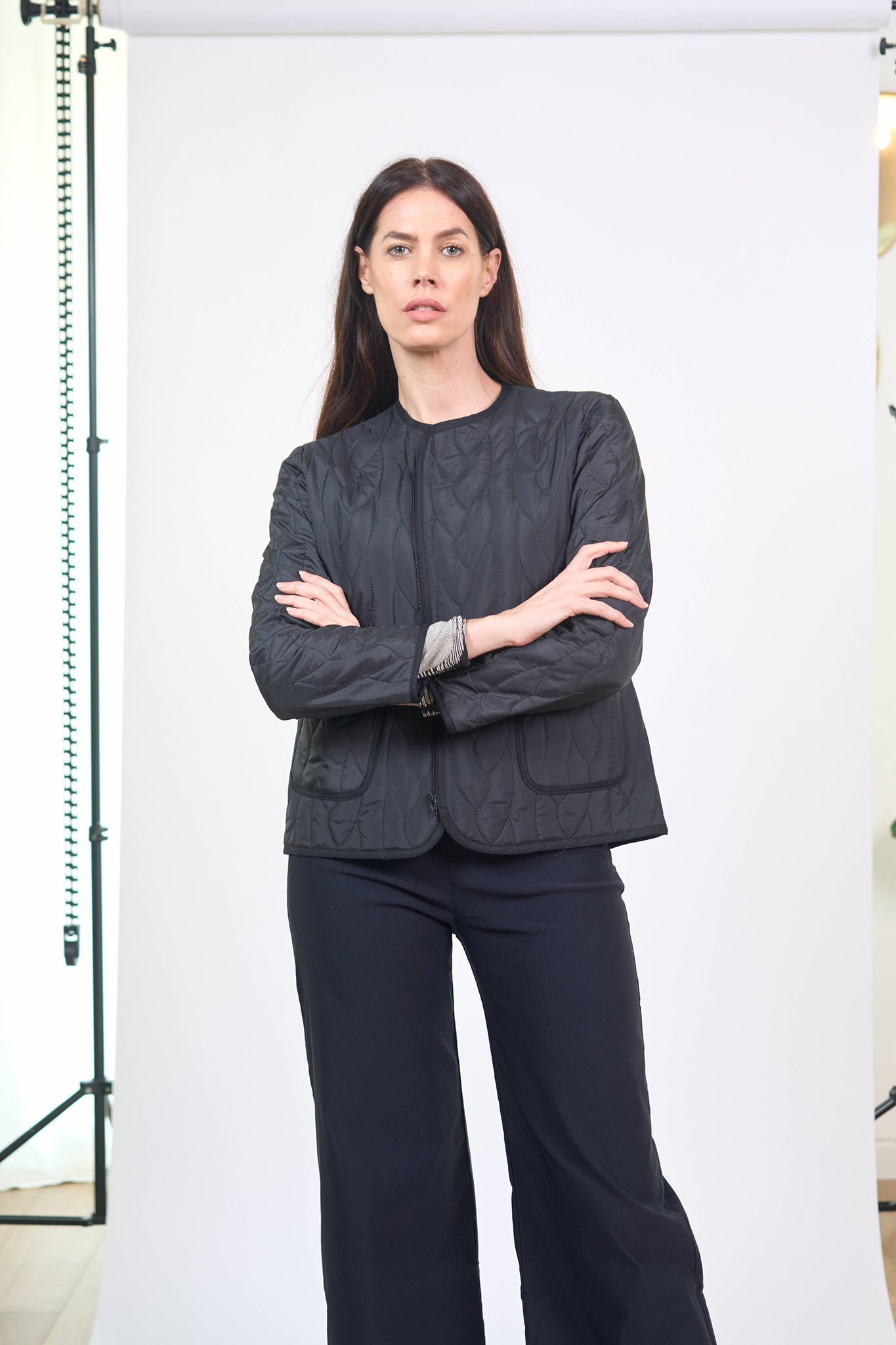 Veste Nouvelle Chacha Ouatiné Noir