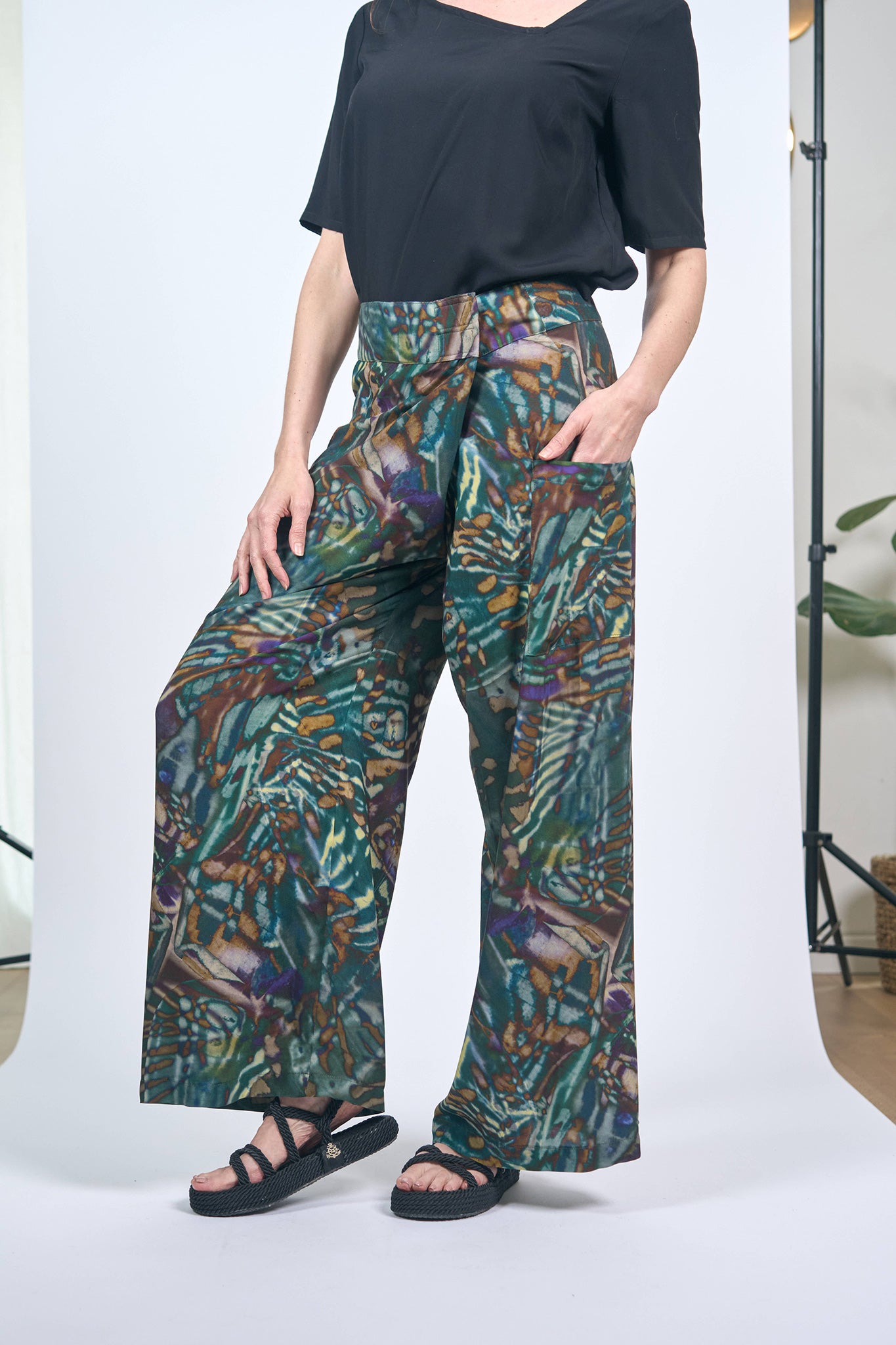 Bali Tropical Prints Pants