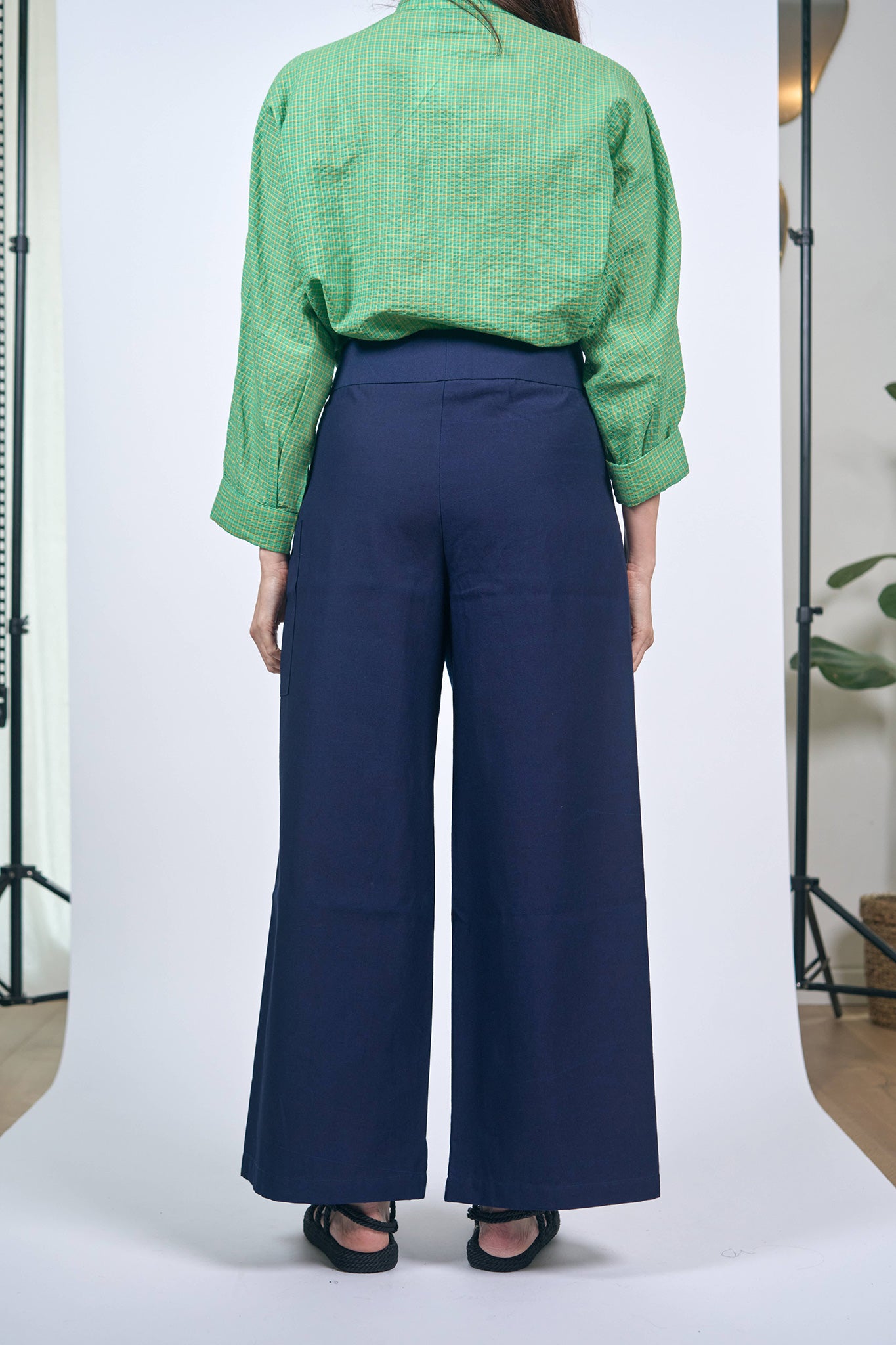 Chinese Blue Bali Pants