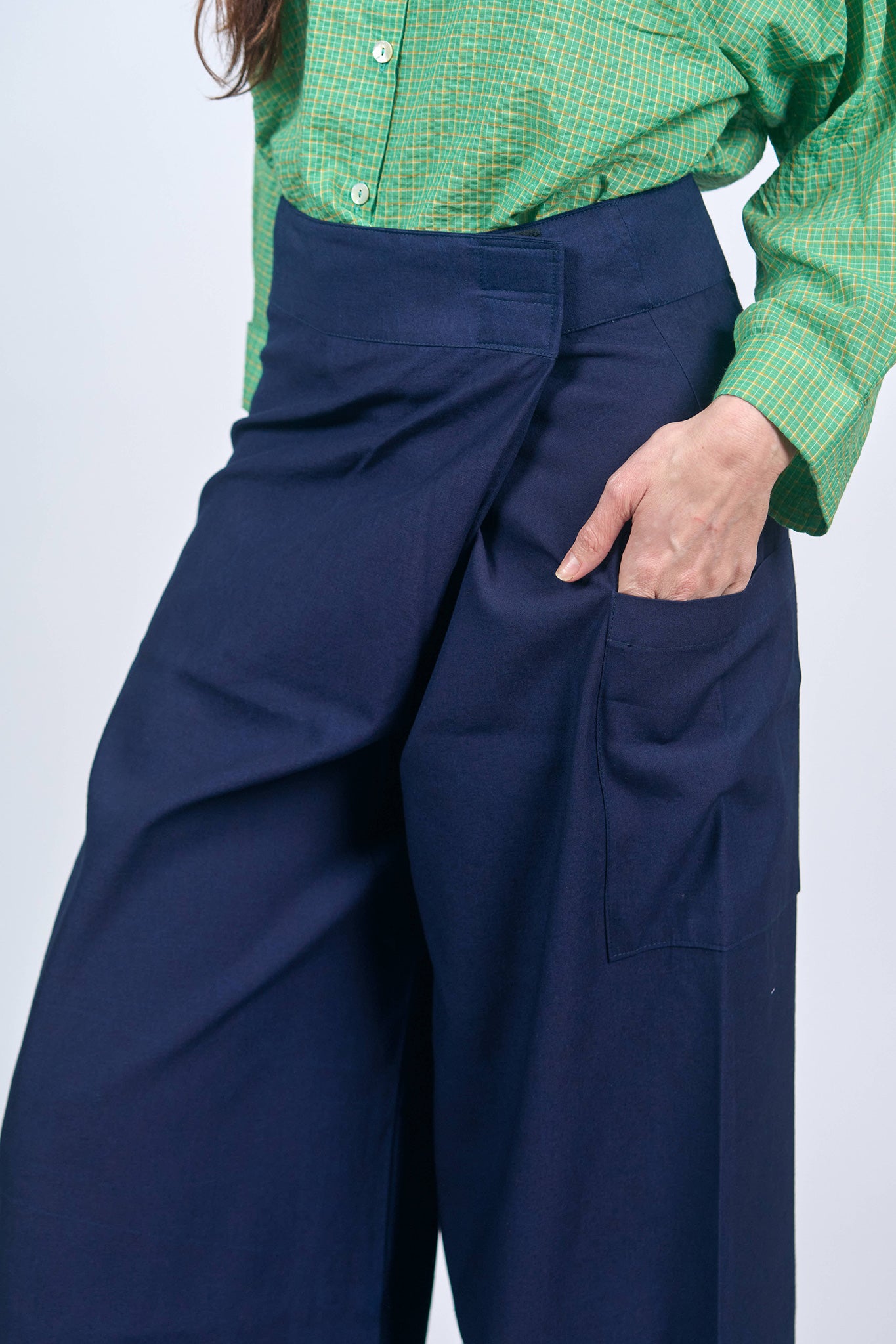Chinese Blue Bali Pants
