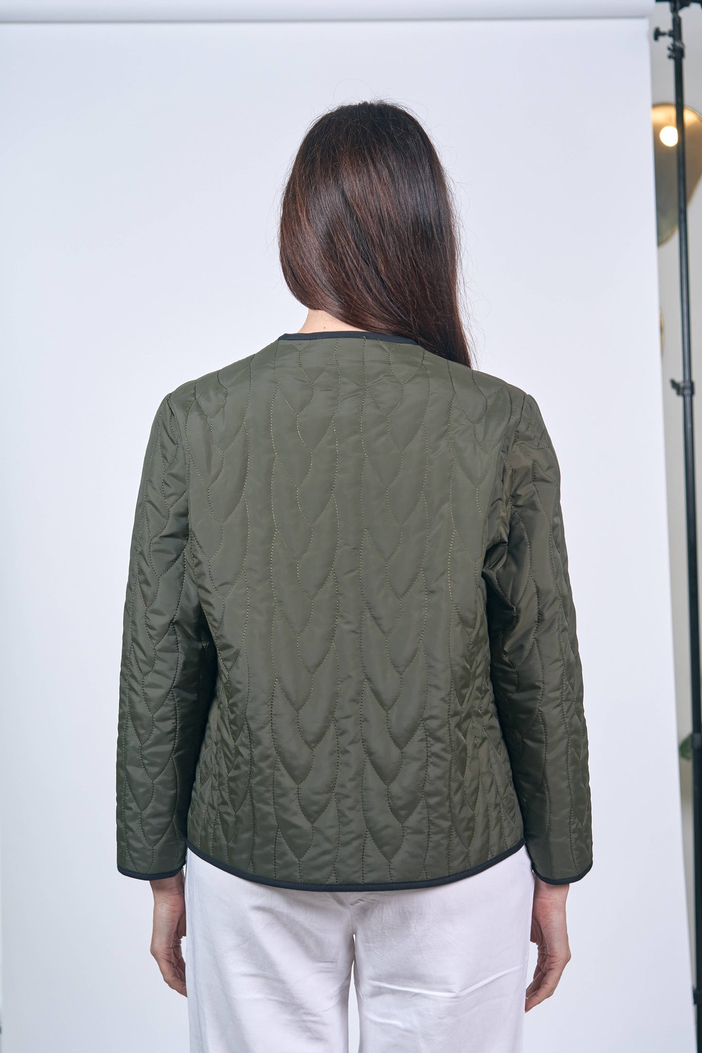Veste Chacha Ouatiné Kaki