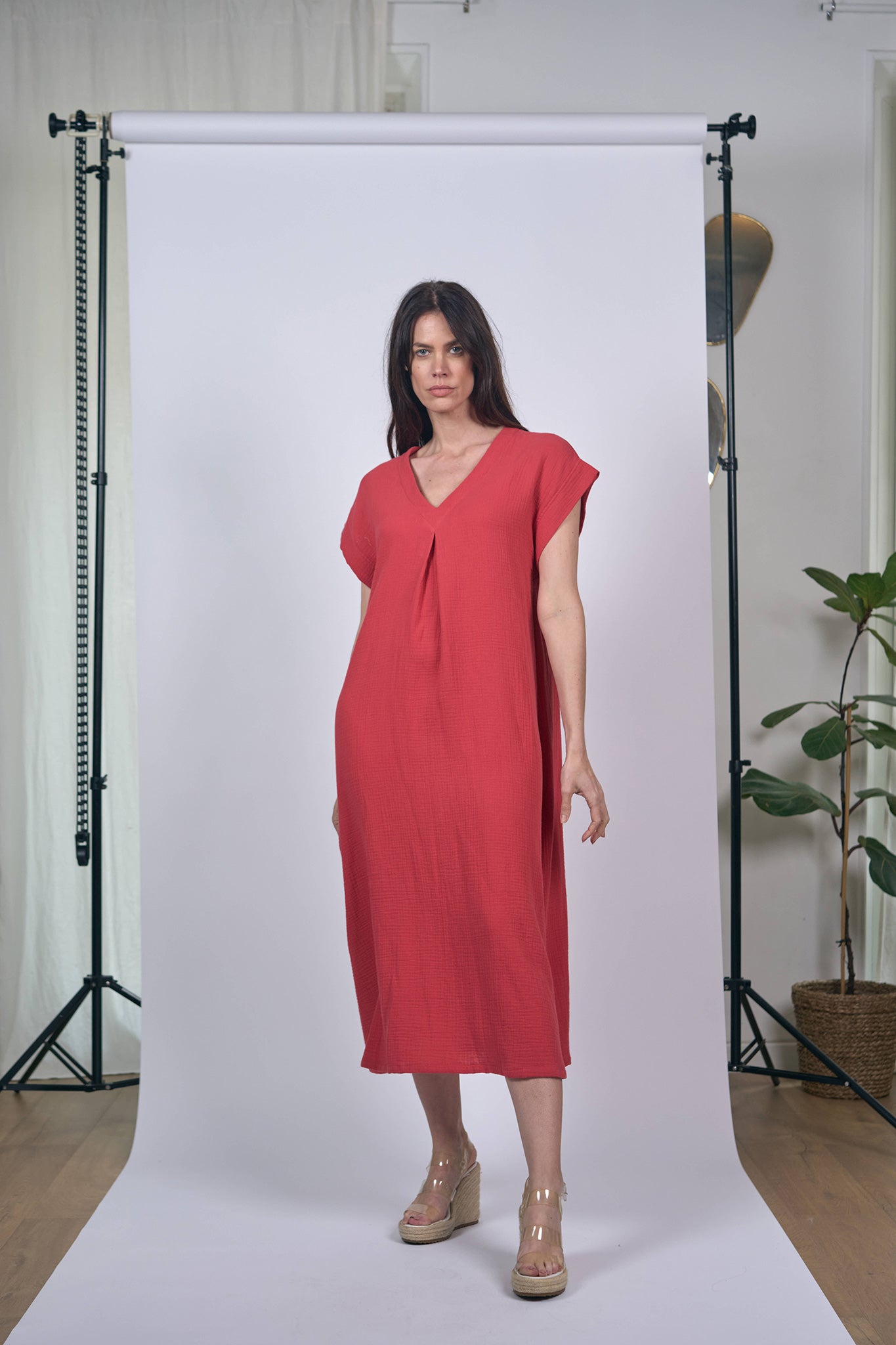 W Coral Gaze Dress