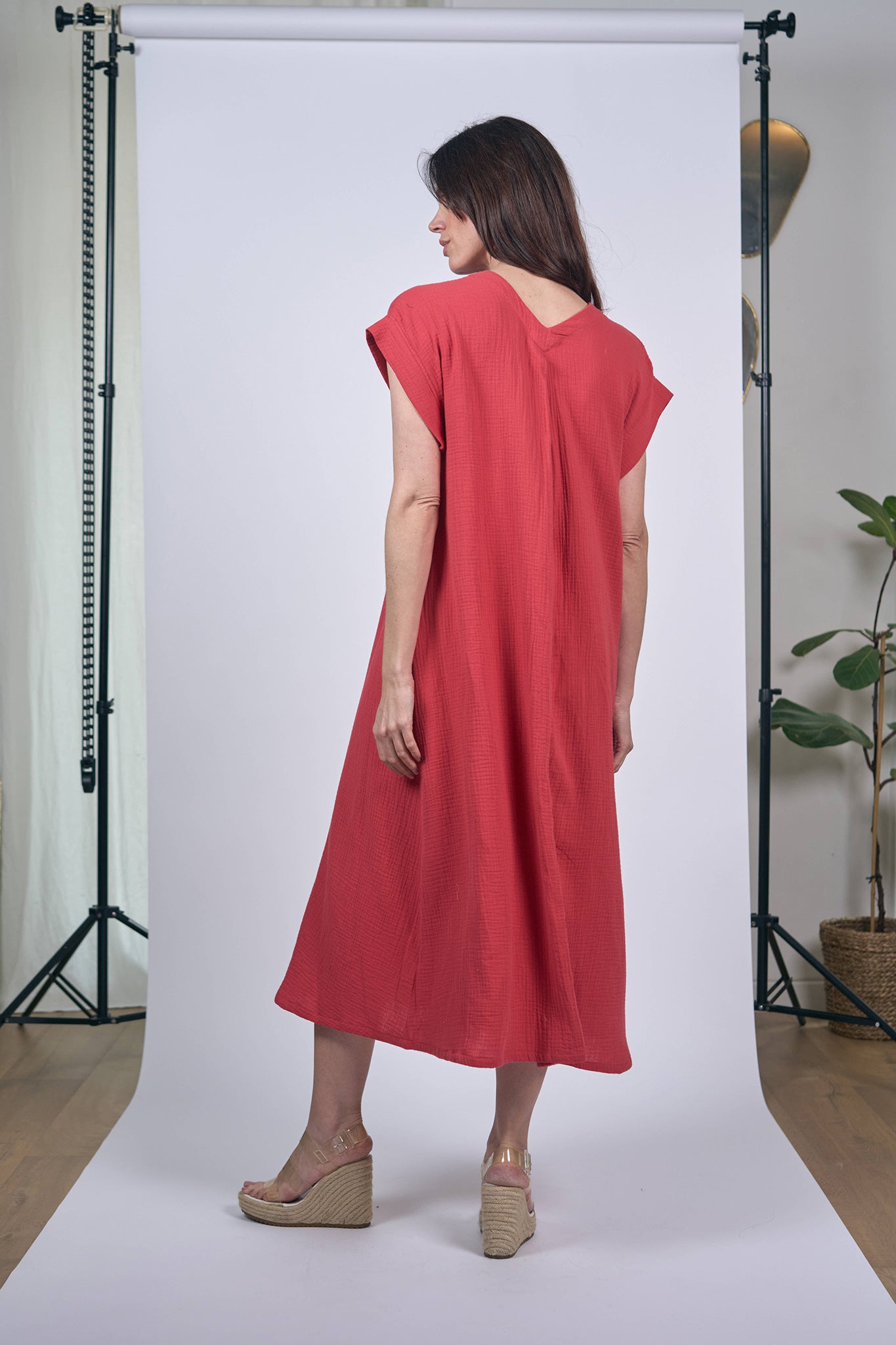 W Coral Gaze Dress