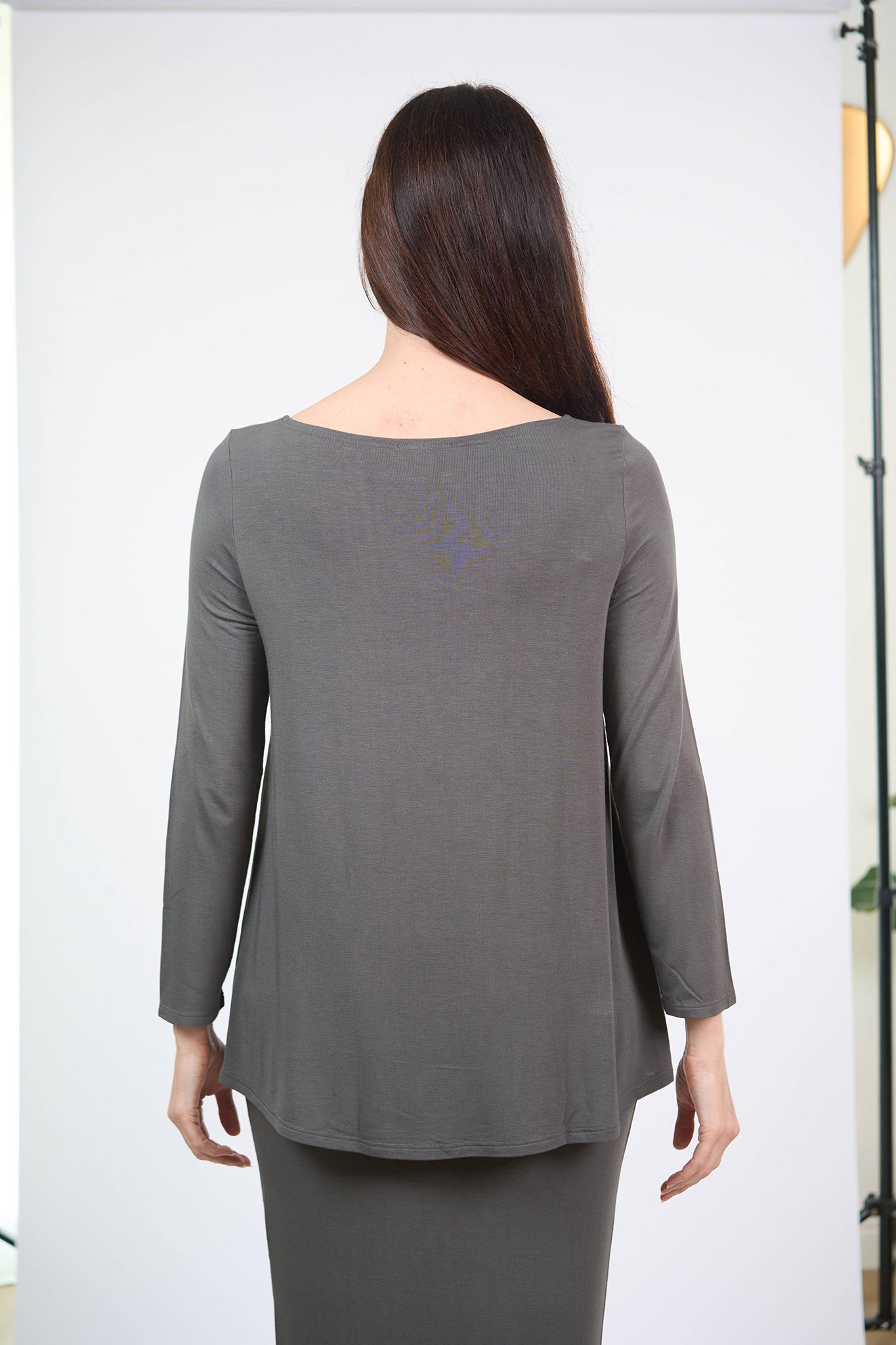 Top Agno Bambou Gris