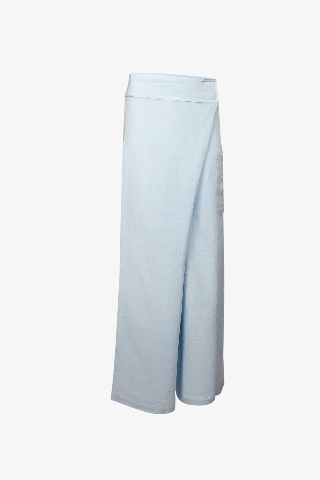 Pantalon Bali Lin Viscose Bleu Ciel