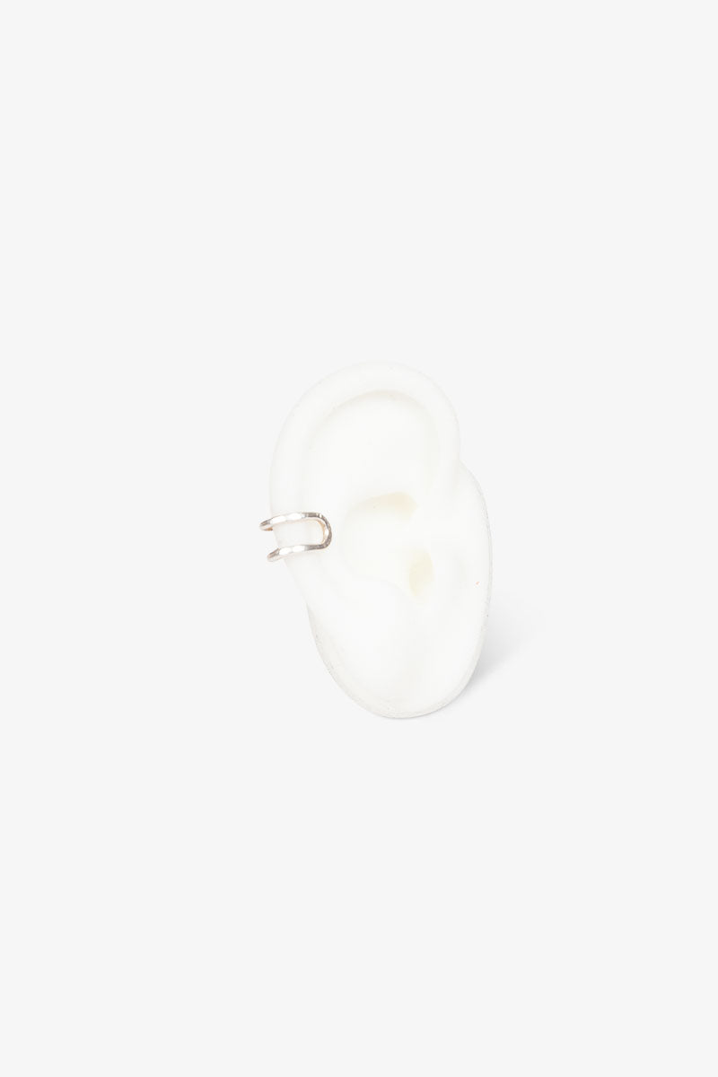 Bague d'oreille Argent - Double anneau ouvert