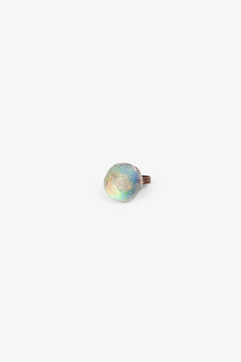 Bague Météorite - Blanc polaire