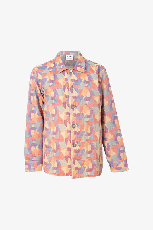 Surchemise Géométrique Pastel