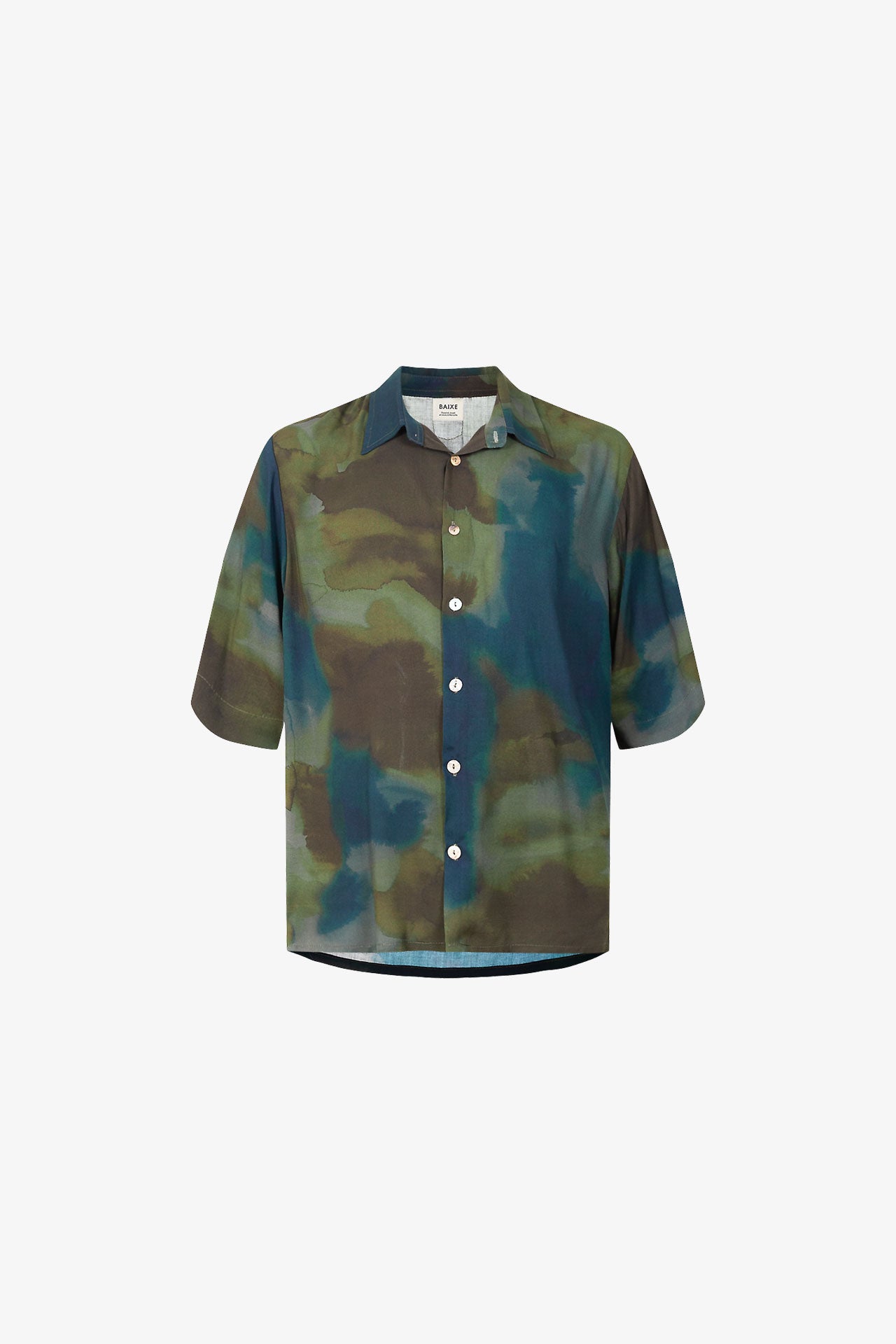 Chemisette Camo Flou Vert