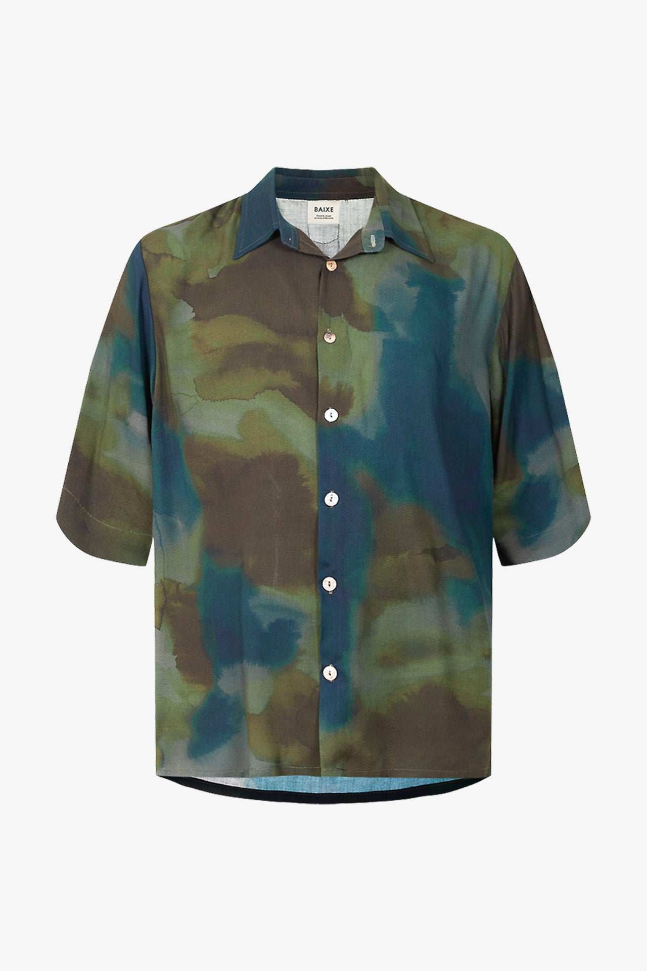 Chemisette Camo Flou Vert