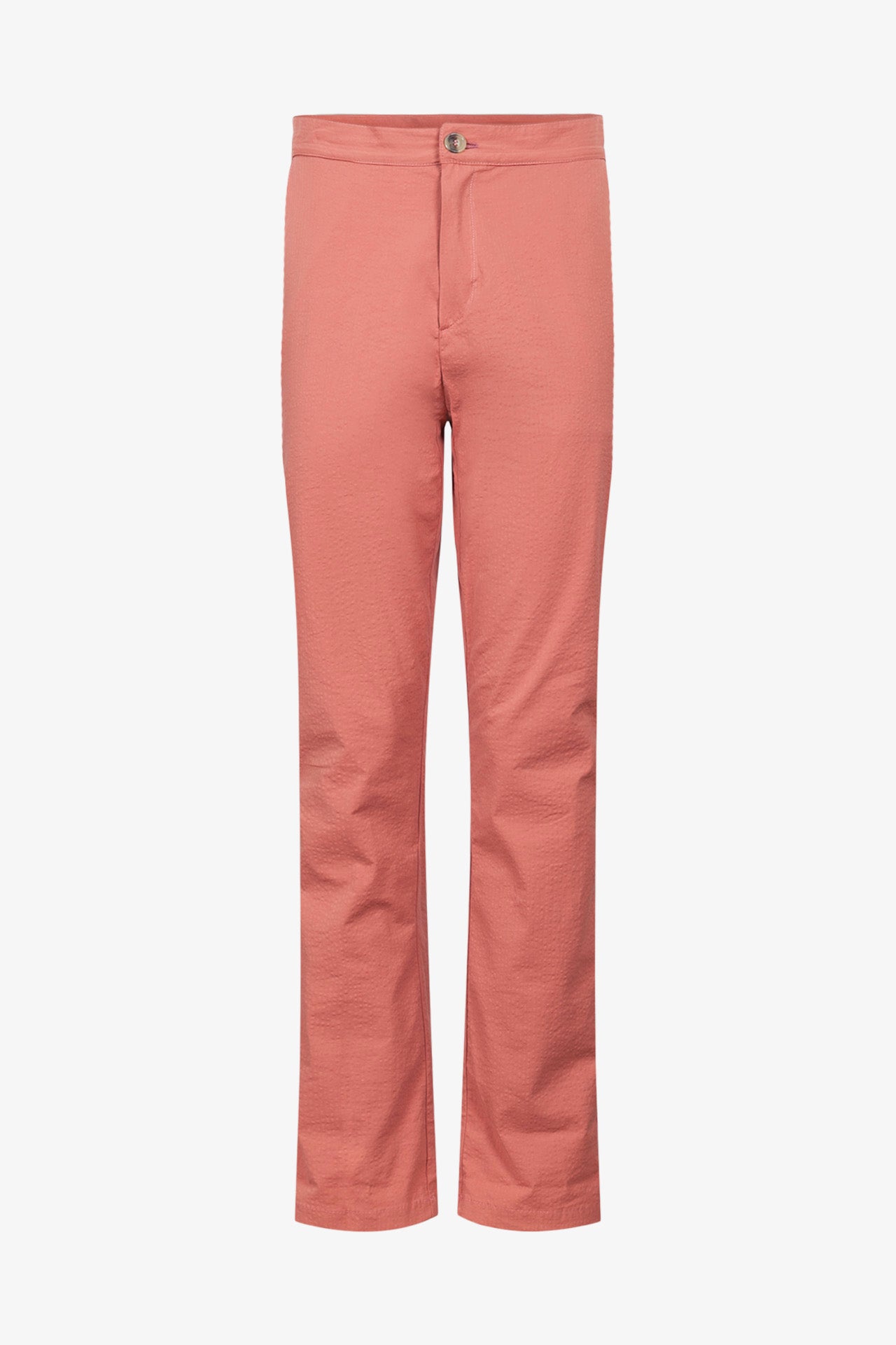 Pantalon Chino Seersucker Rose