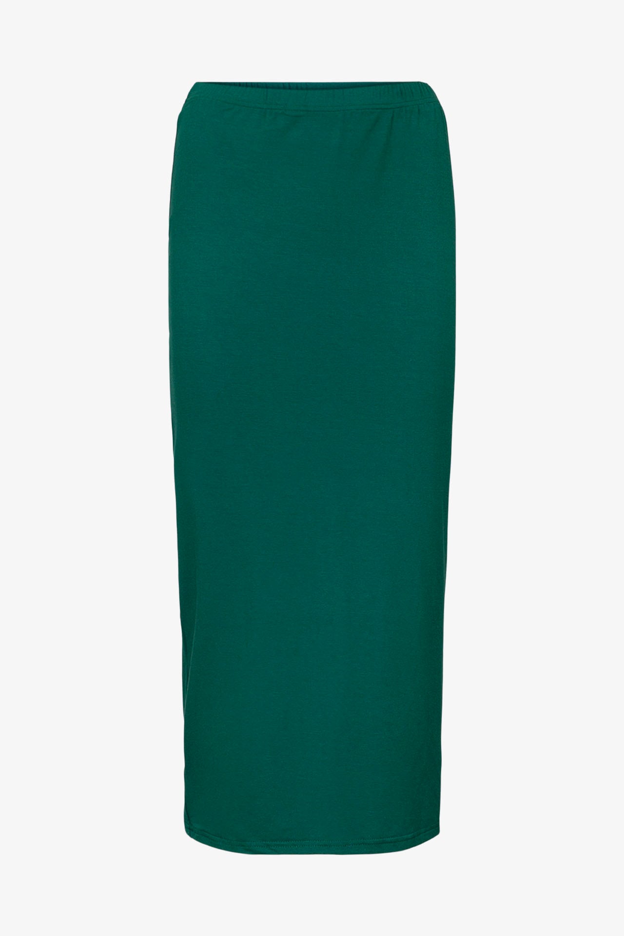 Green Bamboo Midi Skirt