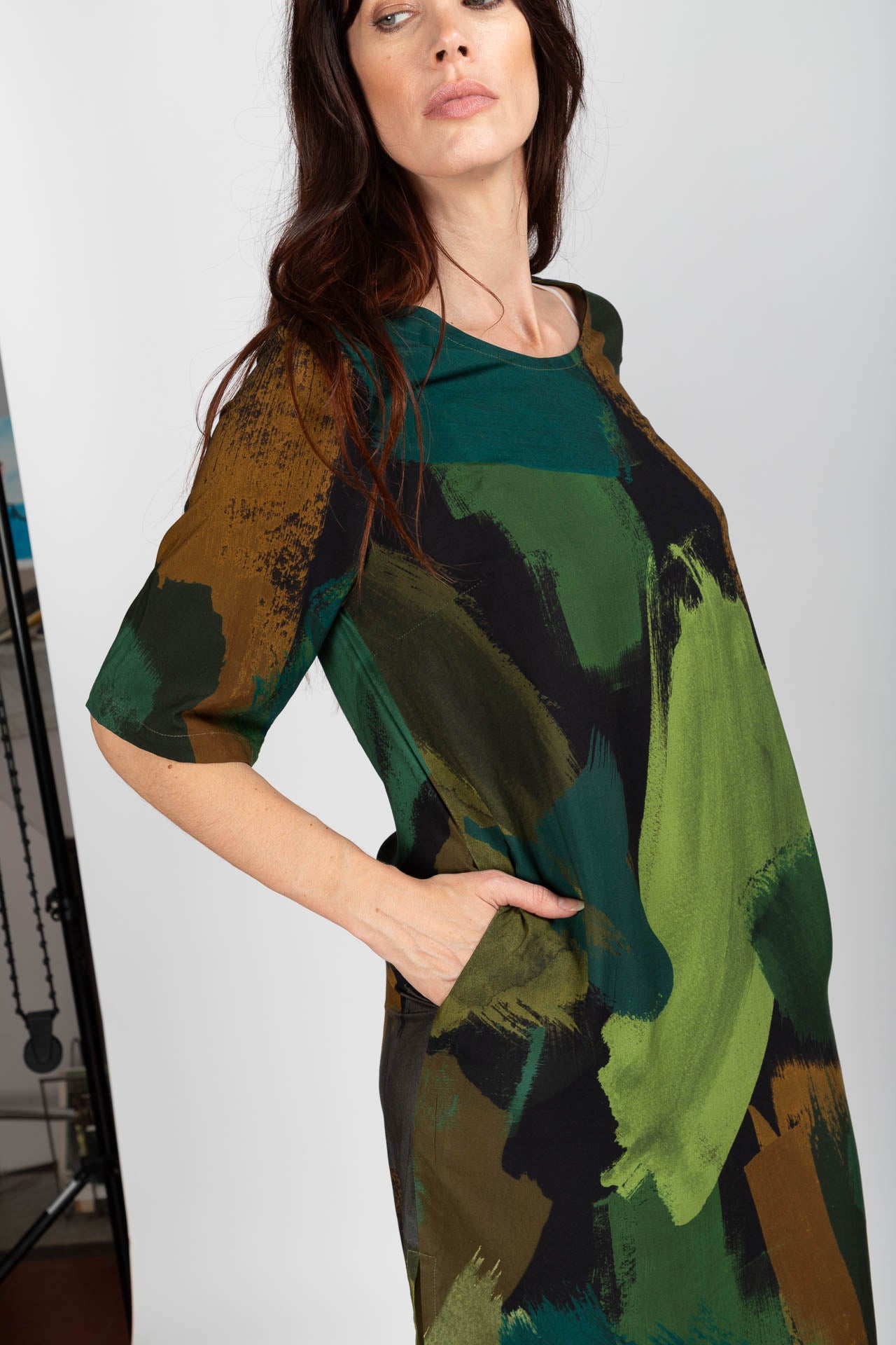 Robe Nouvelle Aqua Peinture Verte