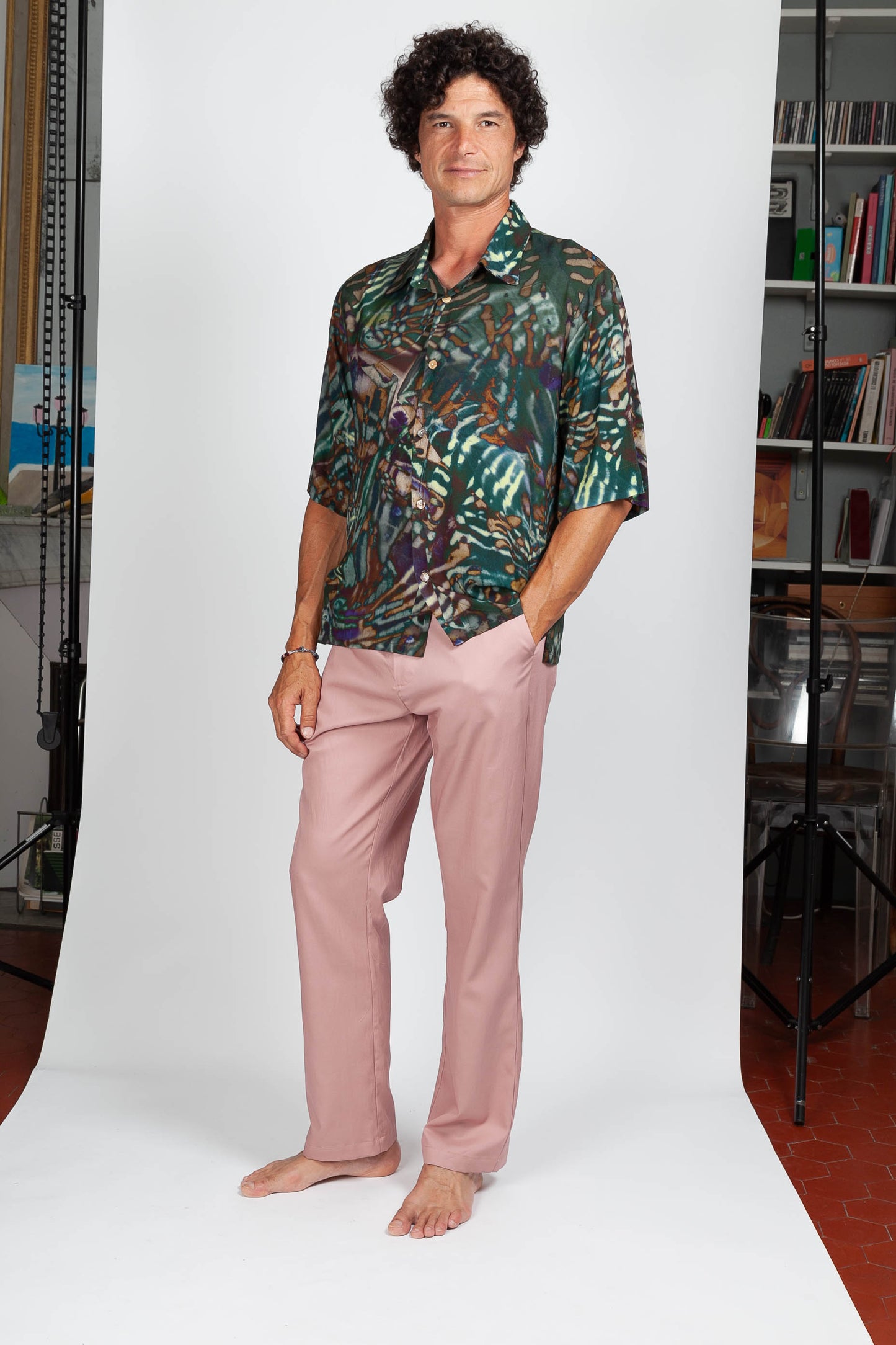 Chemisette Empreintes Tropicales