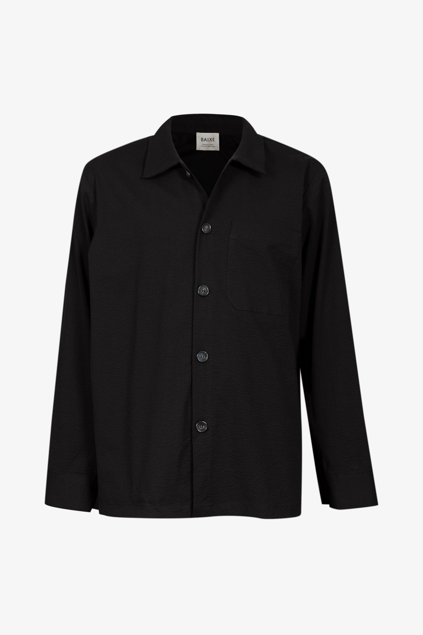 Surchemise Seersucker Noir