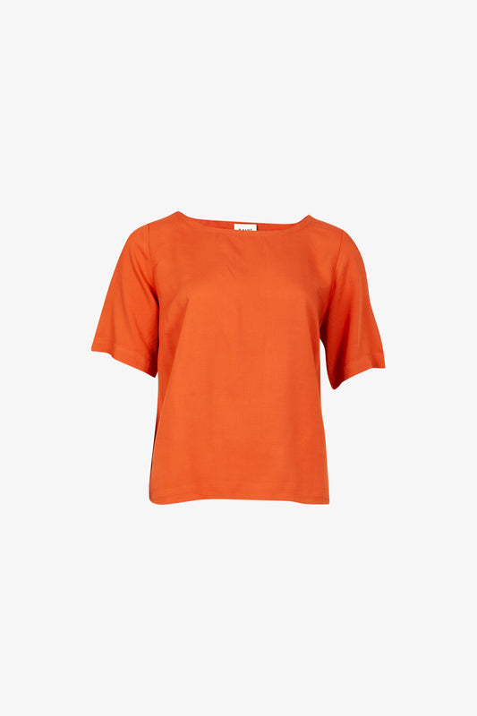 Top Ocoude Viscose Terracotta
