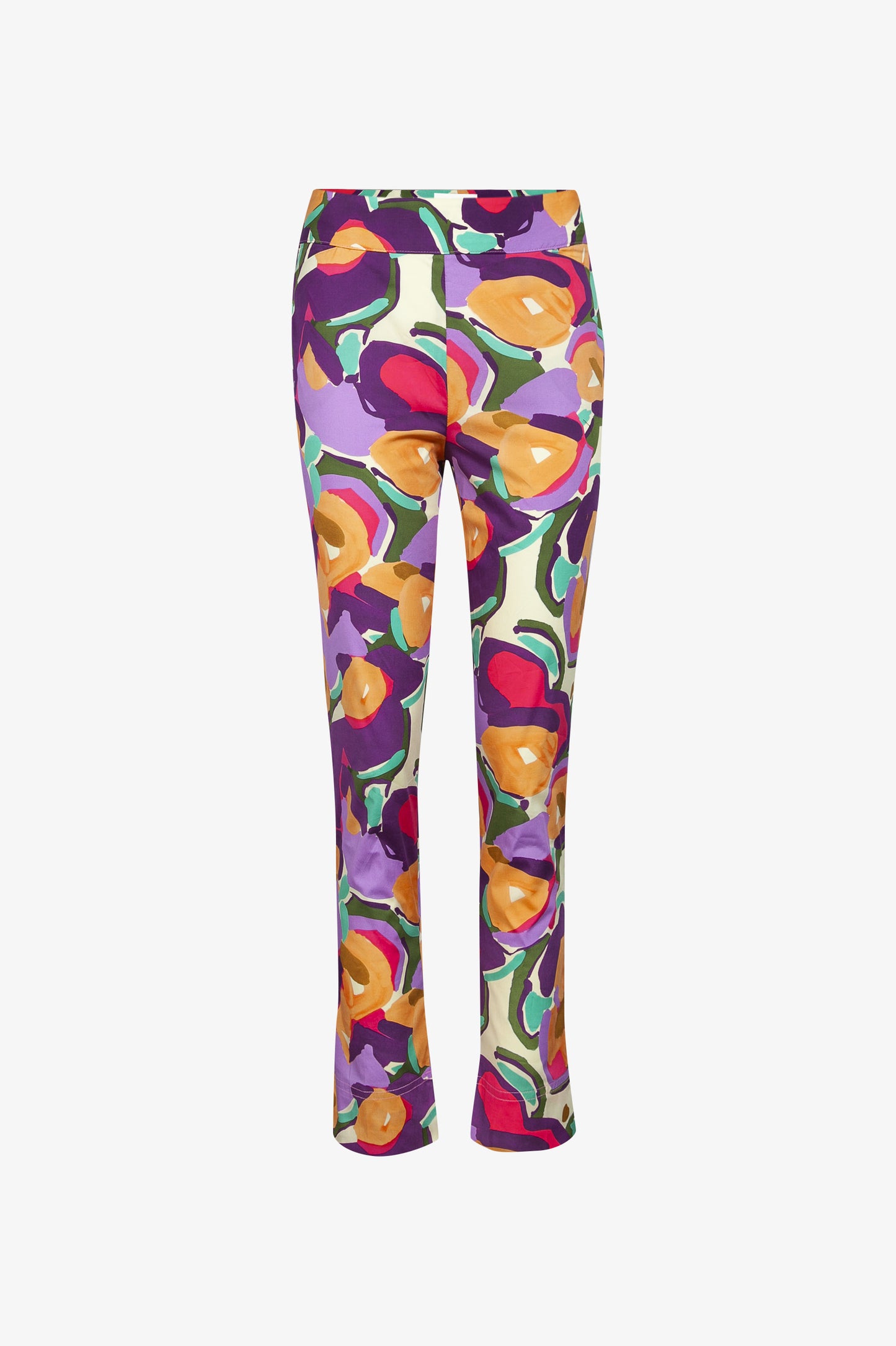 Pantalon Slim Floral Pop