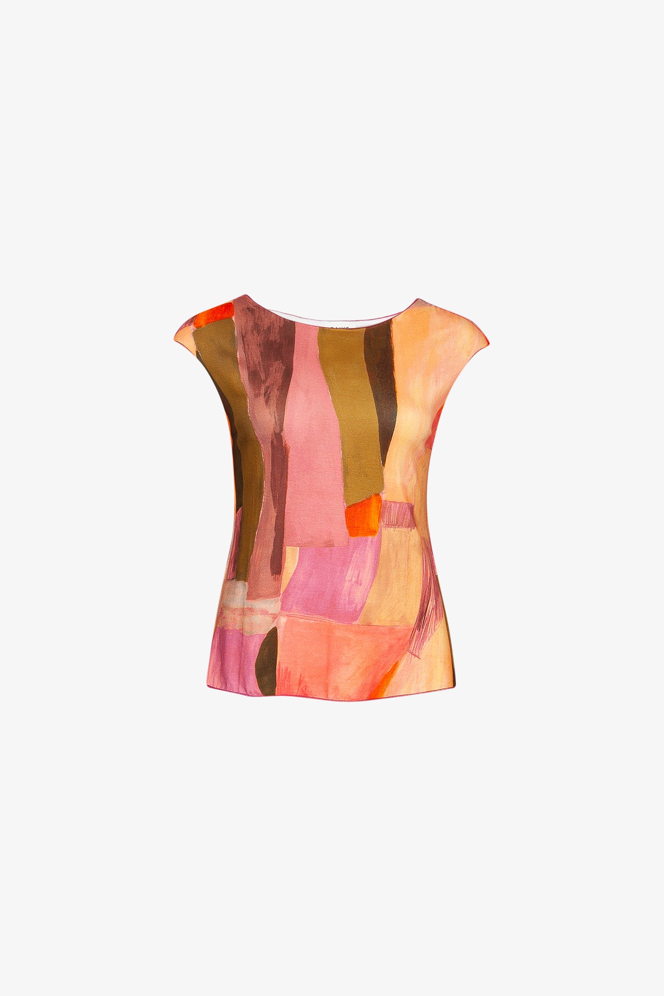 Top Mancheron Jersey Corail - Surcyclé