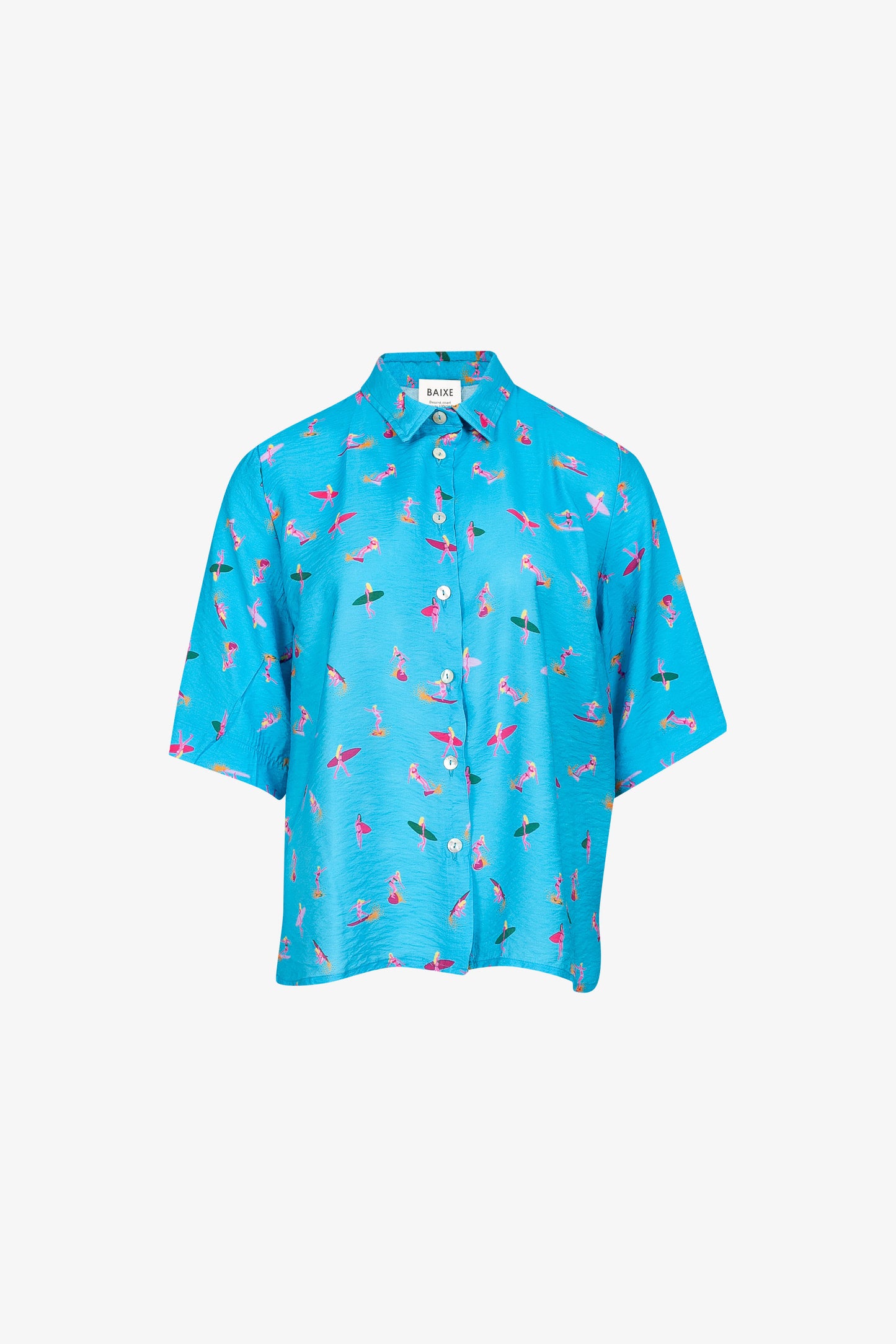 Chemisette Surfeur dos pli creux
