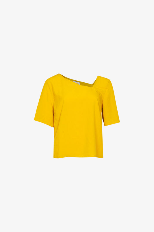 Top Asy Viscose Yellow