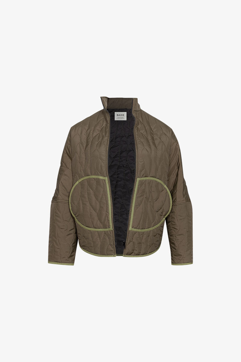 Veste Paletot Ouatiné Kaki