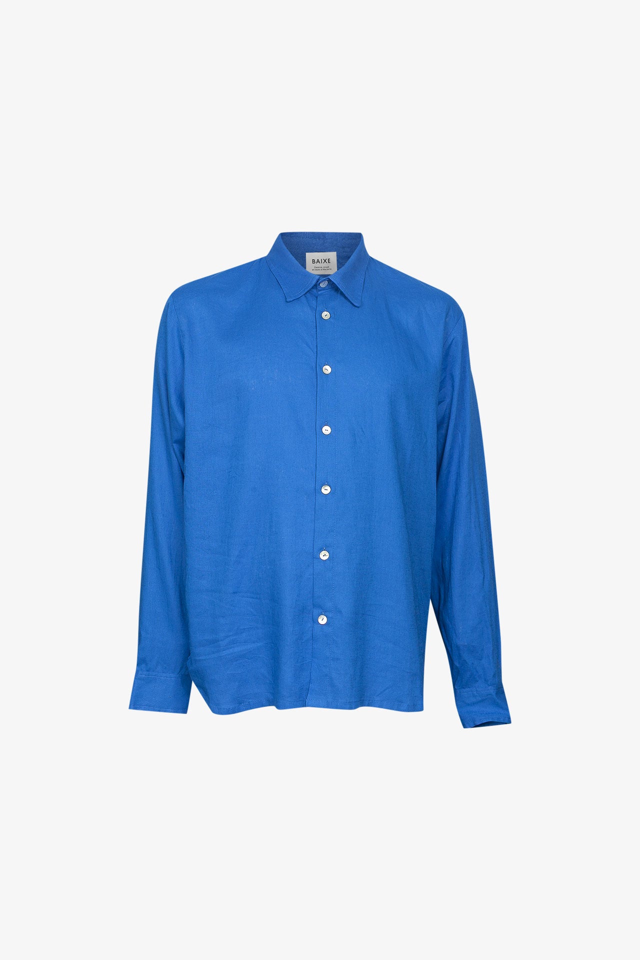 Chemise Relax Lin & Viskos Svart