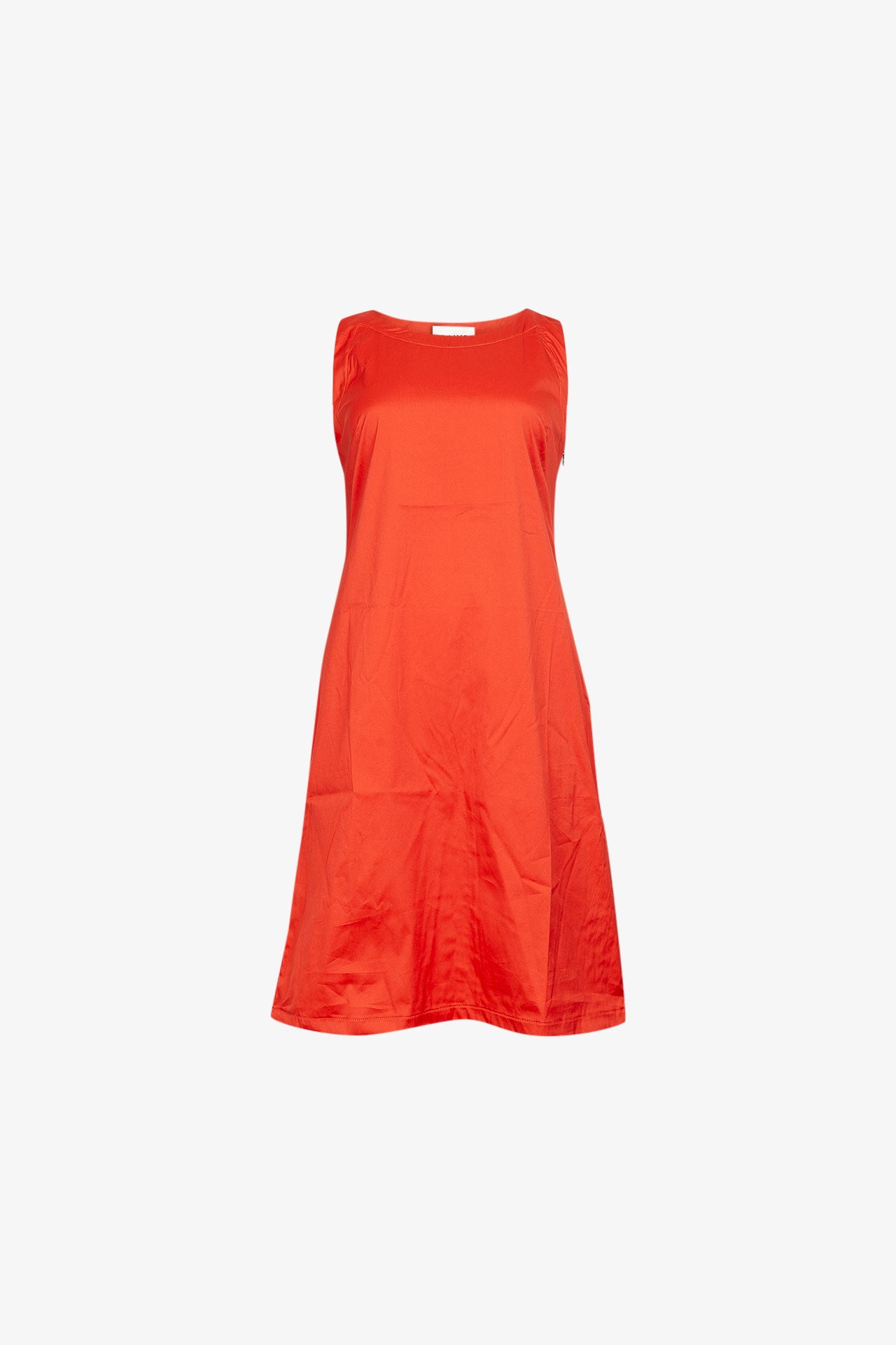 Robe Trois Trous Popeline Brique