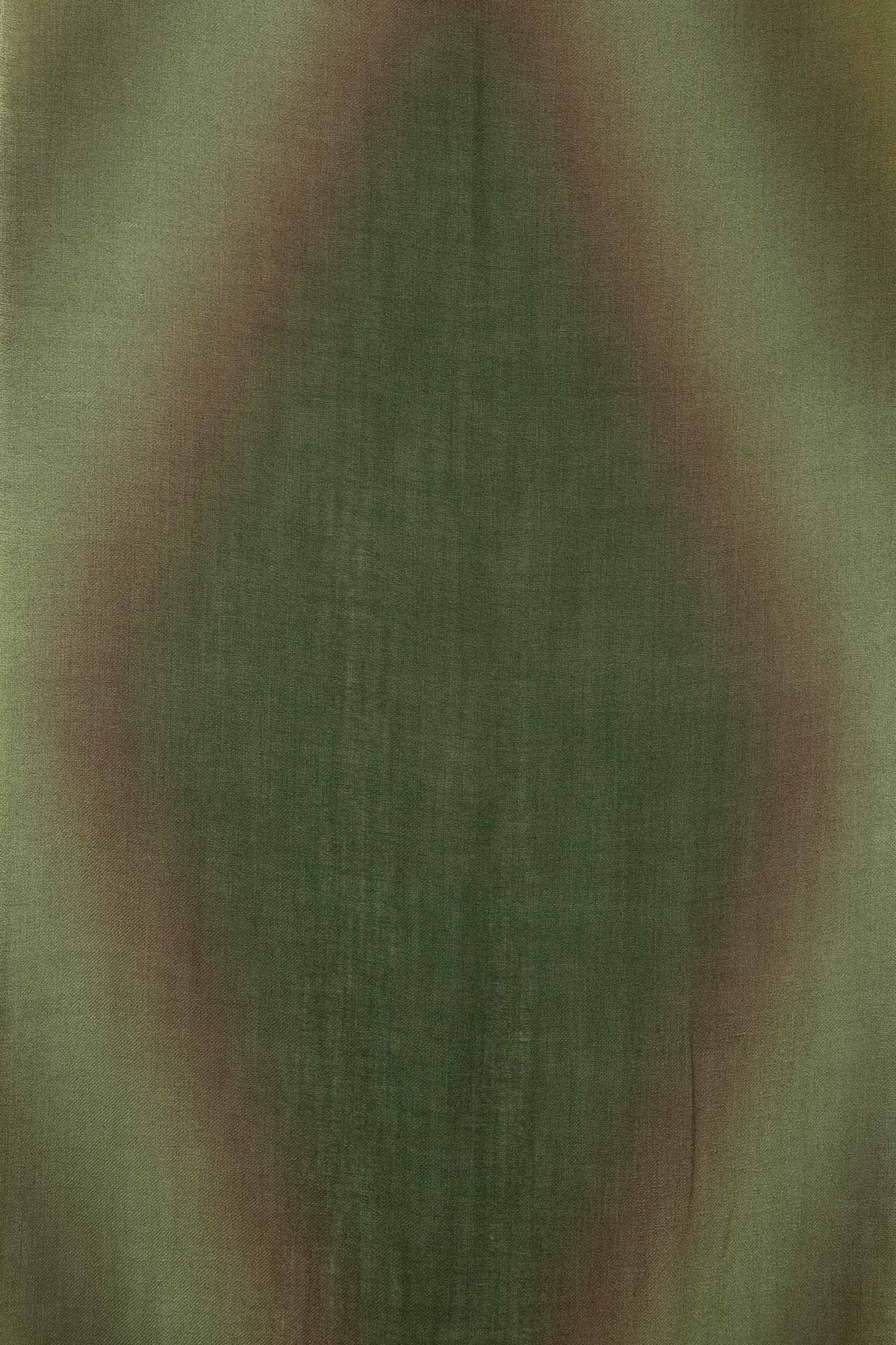 Echarpe Losange Ikat Kaki - Laine & modal