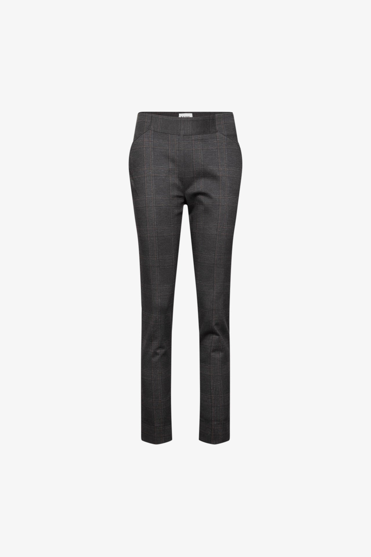Pantalon Jockey Carreaux Marron
