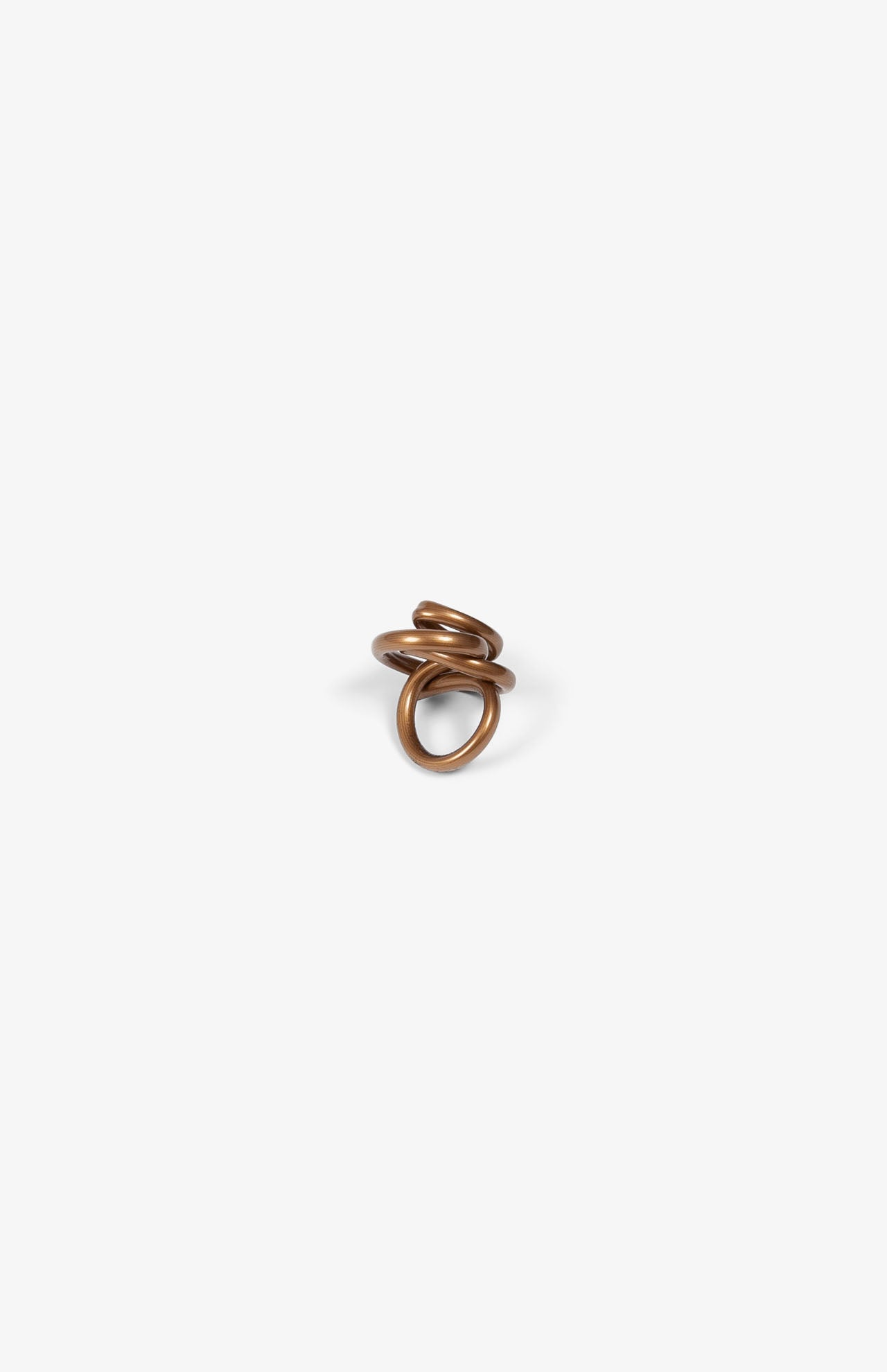 Bague Zig Shiny - Bronze