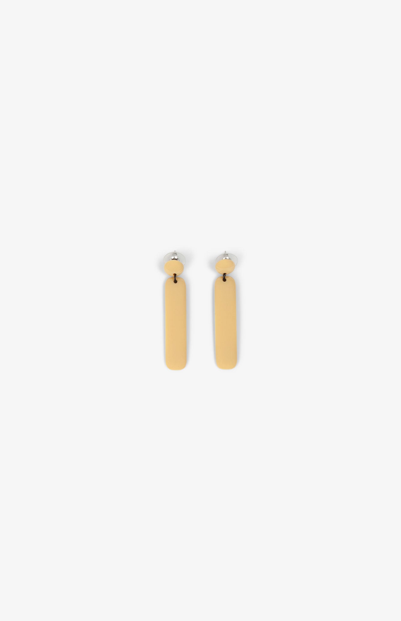 Boucles d’oreilles Barrettes - Mastic