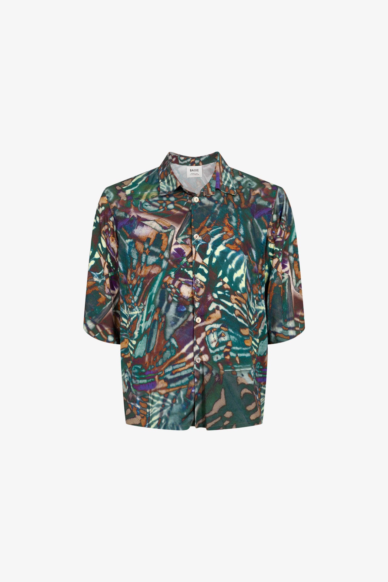Chemisette Empreintes Tropicales