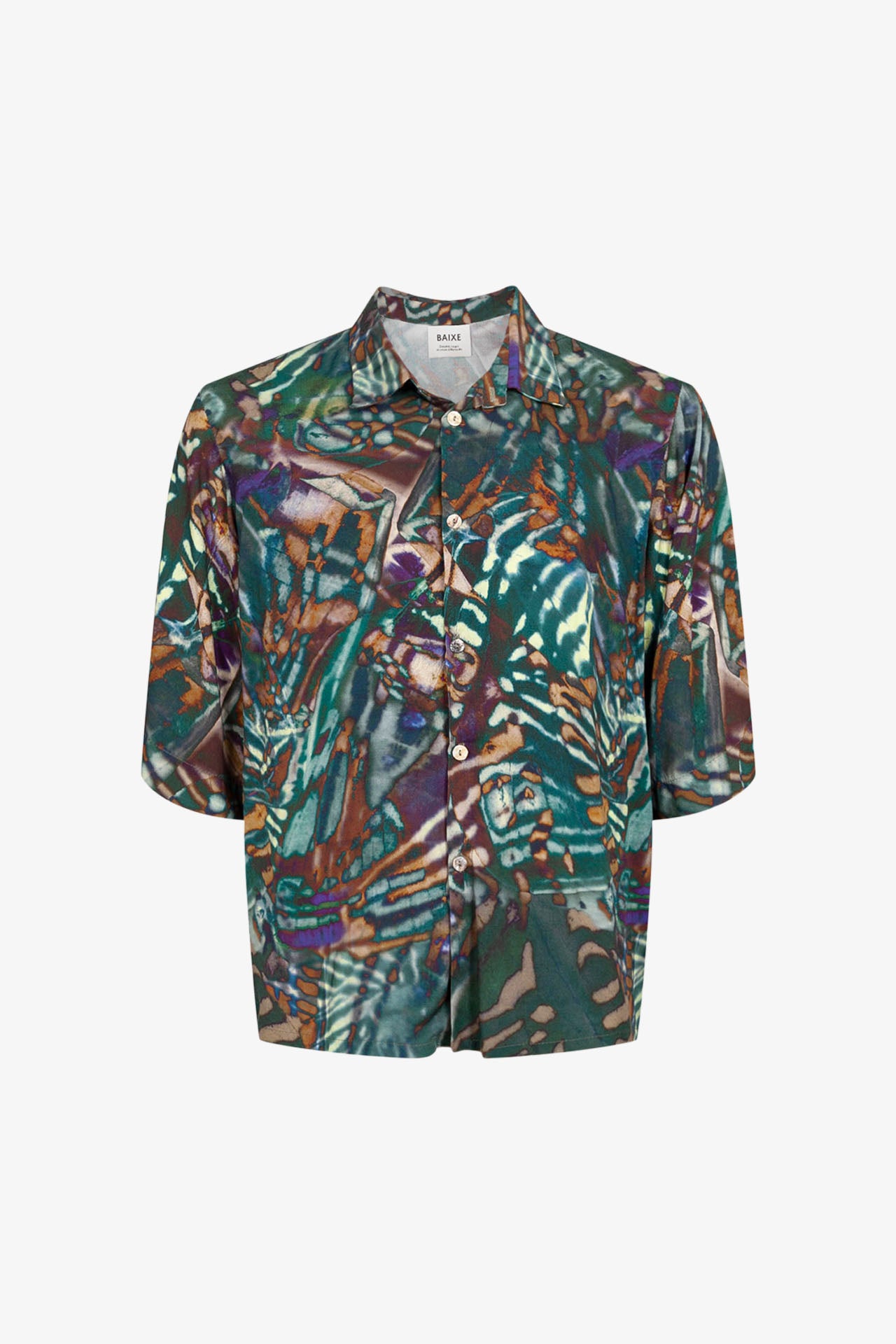 Chemisette Empreintes Tropicales