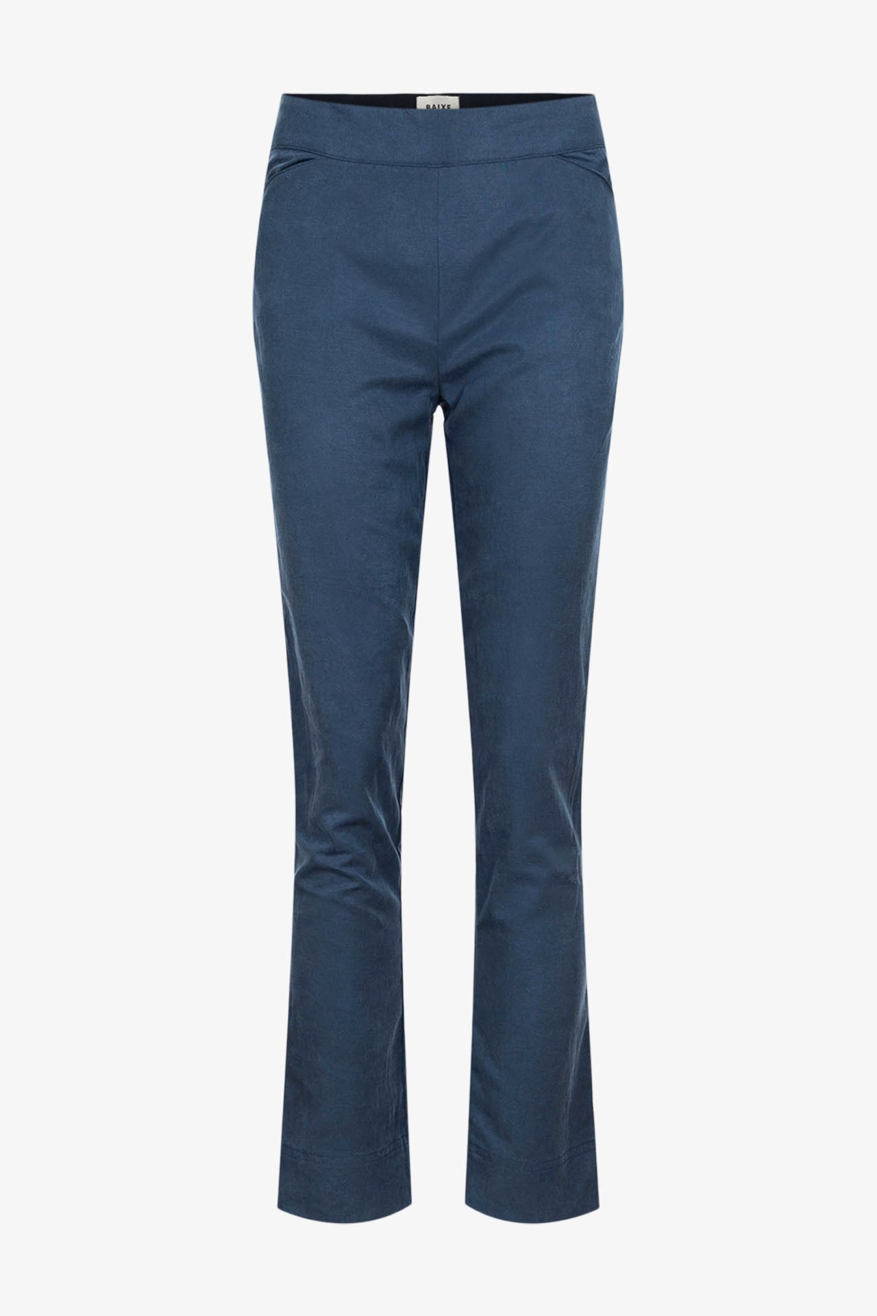Pantalon Slim Tencel Marine