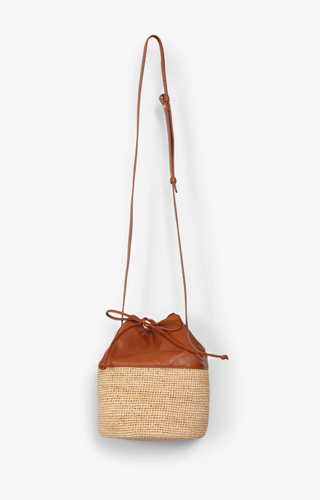 Héméra Havana Leather Bucket Bag