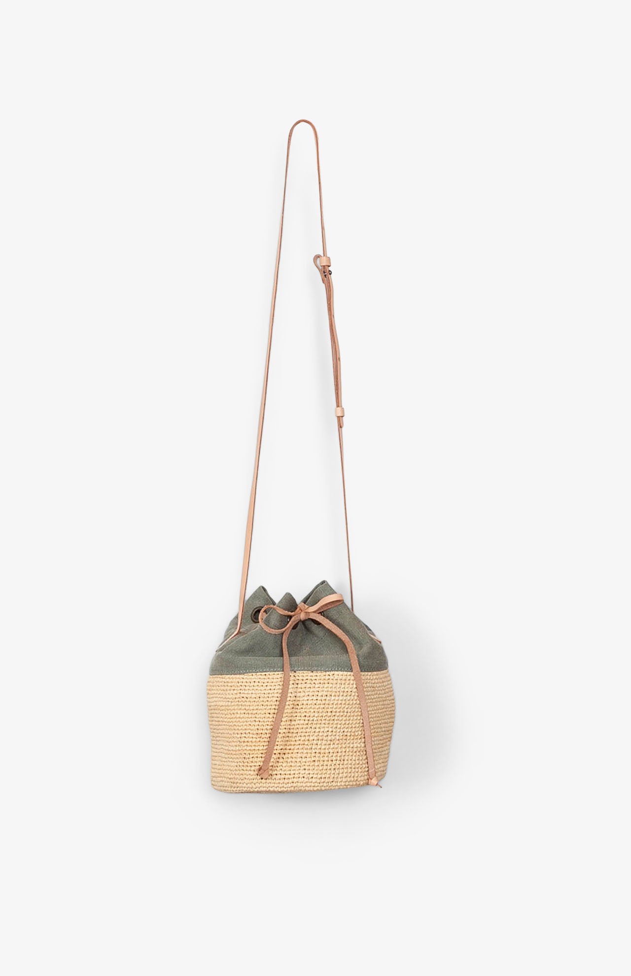 Héméra Bucket Bag Khaki Fabric